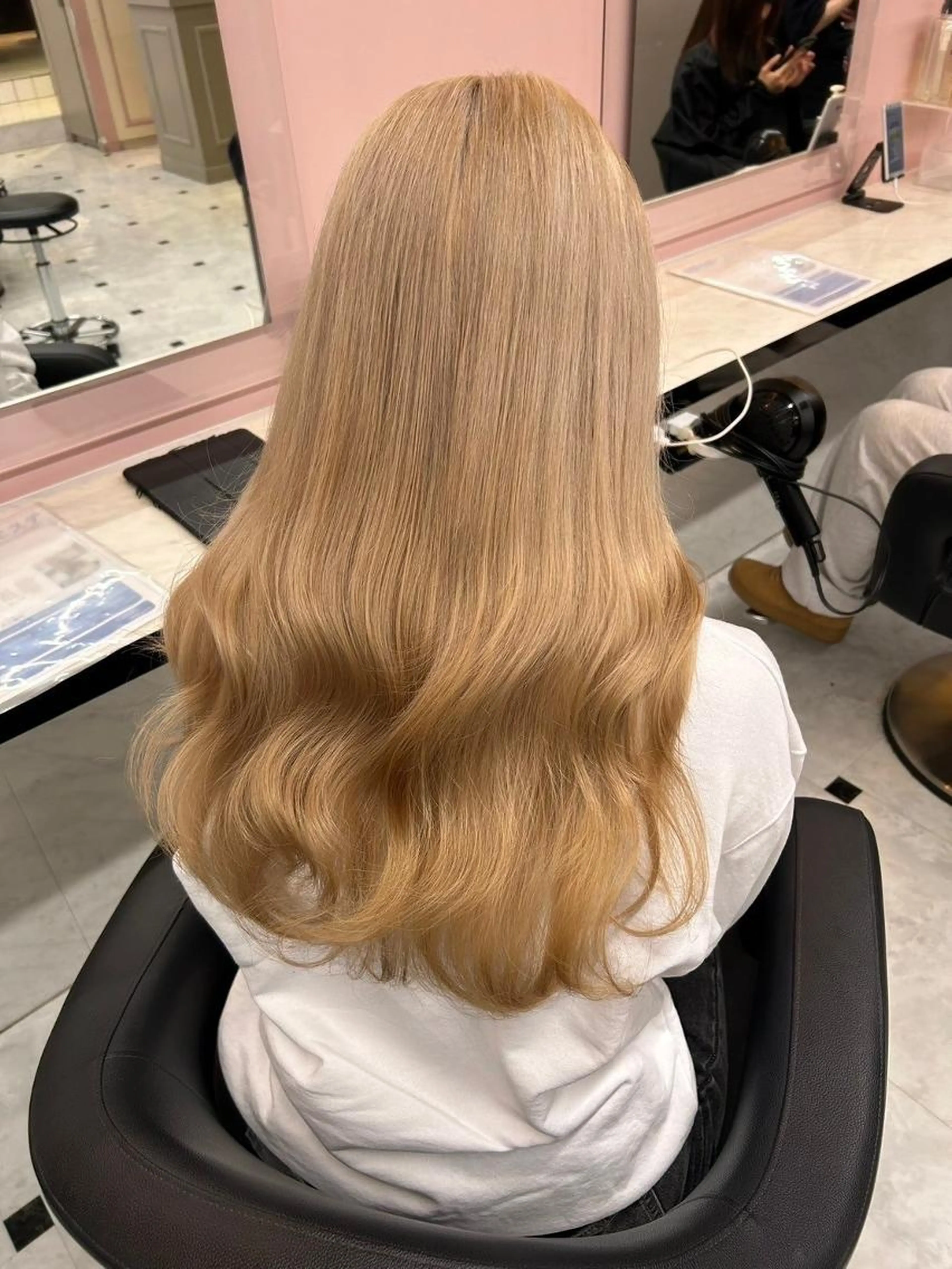 🤍期間限定🤍淡色ガーリー目指すなら🩰ダブルカラー＋ハホニコトリートメント🎀の写真