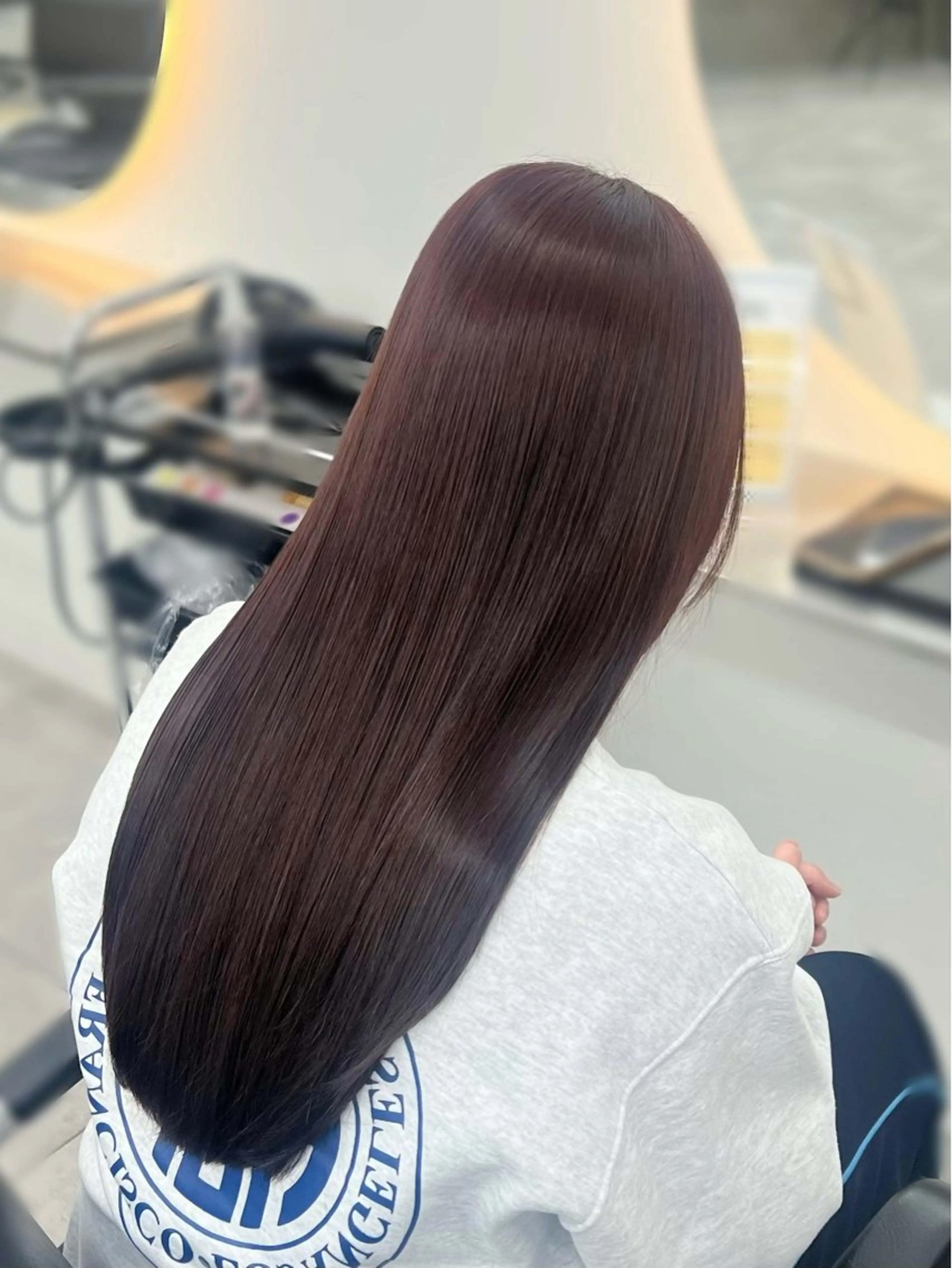 【ミニモ限定🌕】艶カラー＋トリートメントの写真