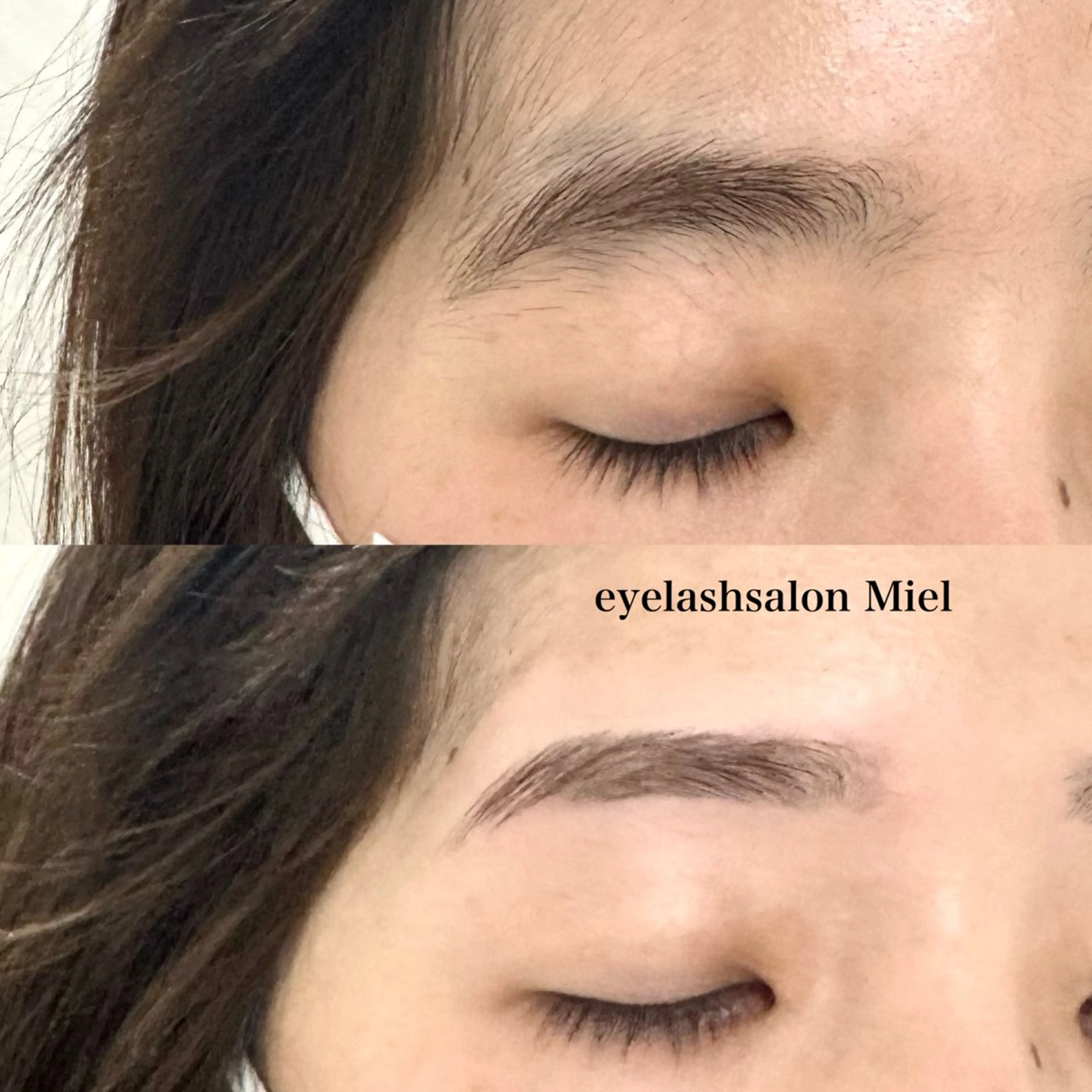 アイブロウ 眉毛ワックス脱毛 eyelashsalon Miel所属・eyelash salon Mielのマツエク・マツパデザイン