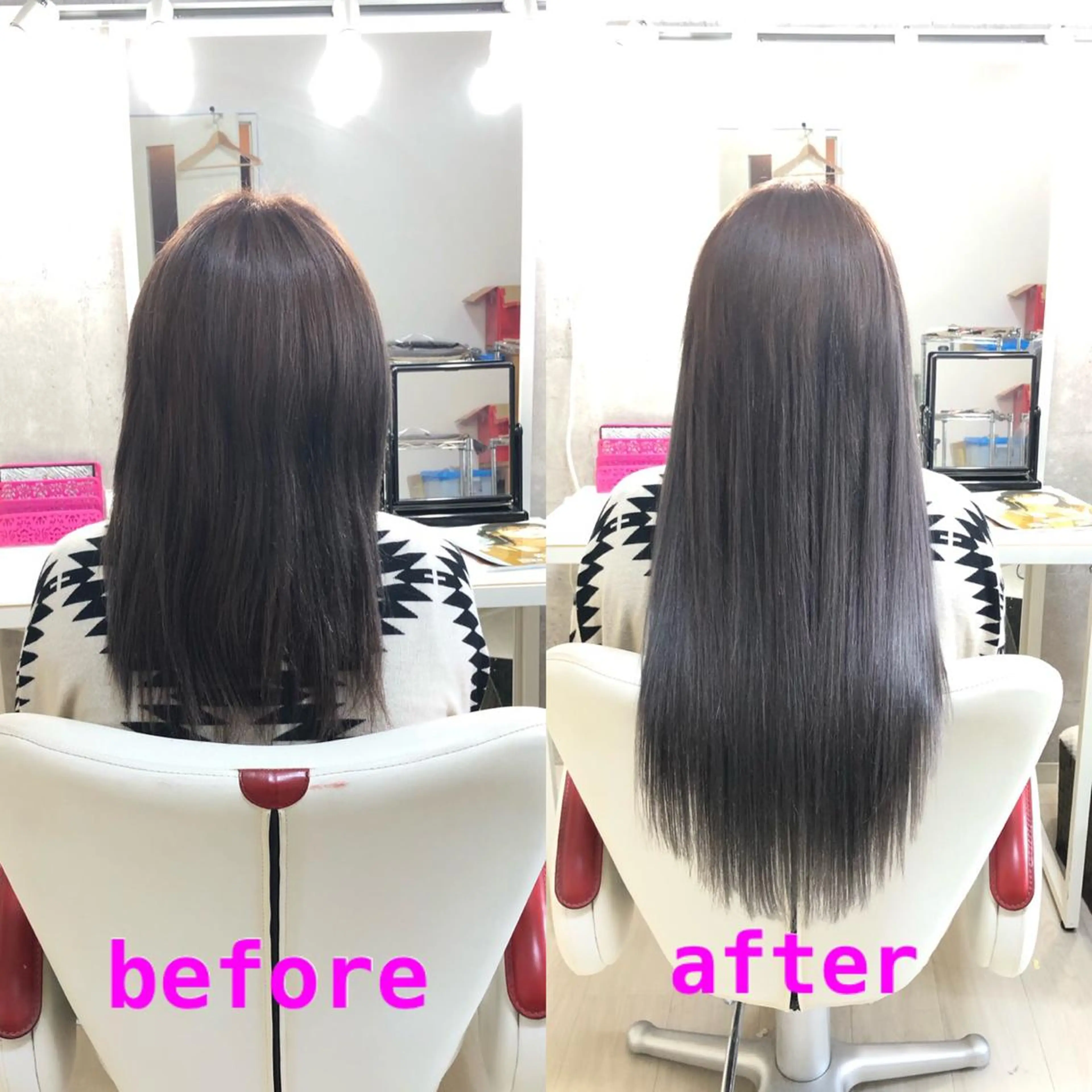 ロング エクステ ドレスアップ心斎橋店所属・🌸ドレスアップ 心斎橋店🌸のヘアスタイル