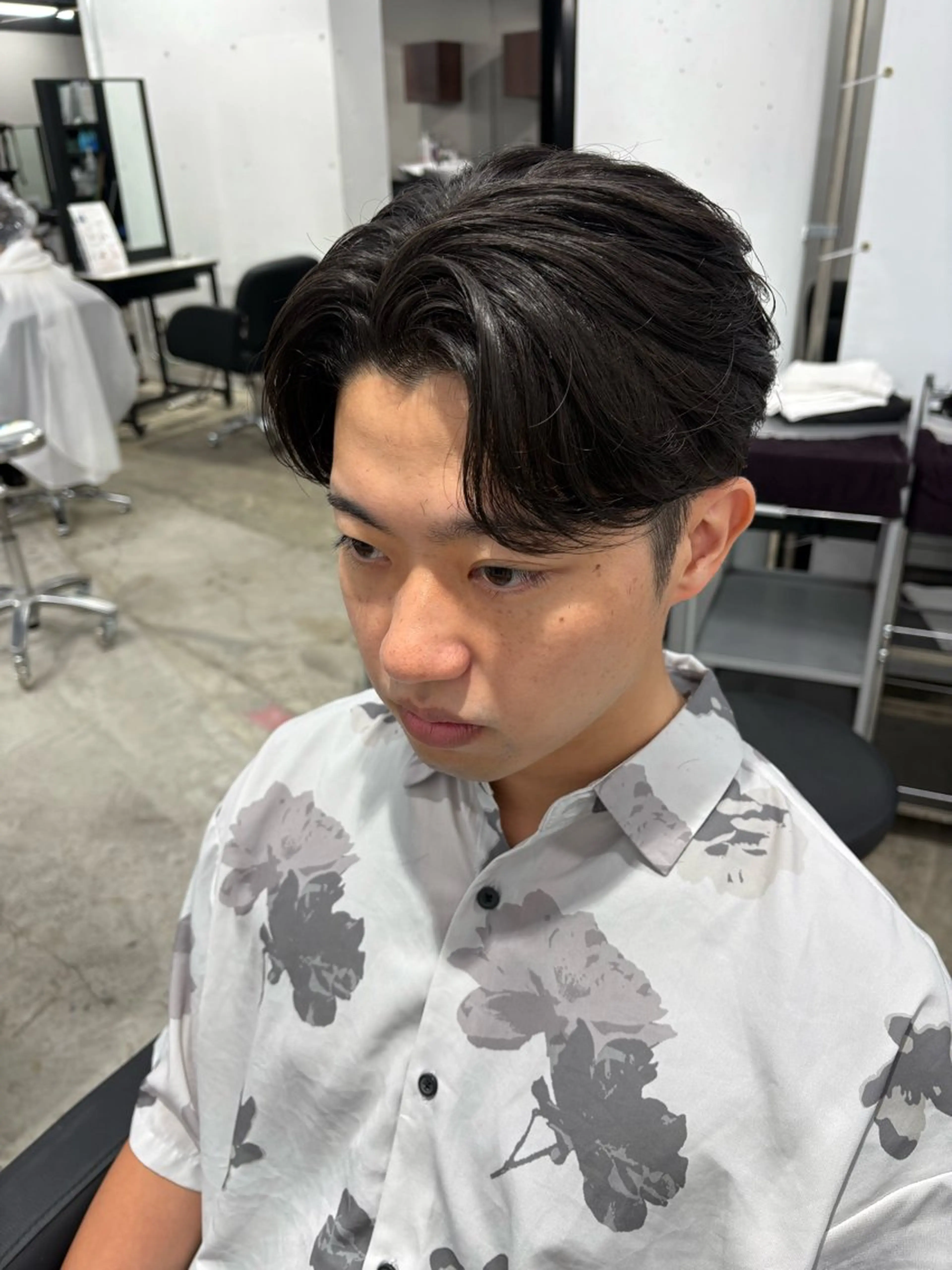 メンズ カット 縮毛矯正 【pia】 Hikaruのヘアスタイル