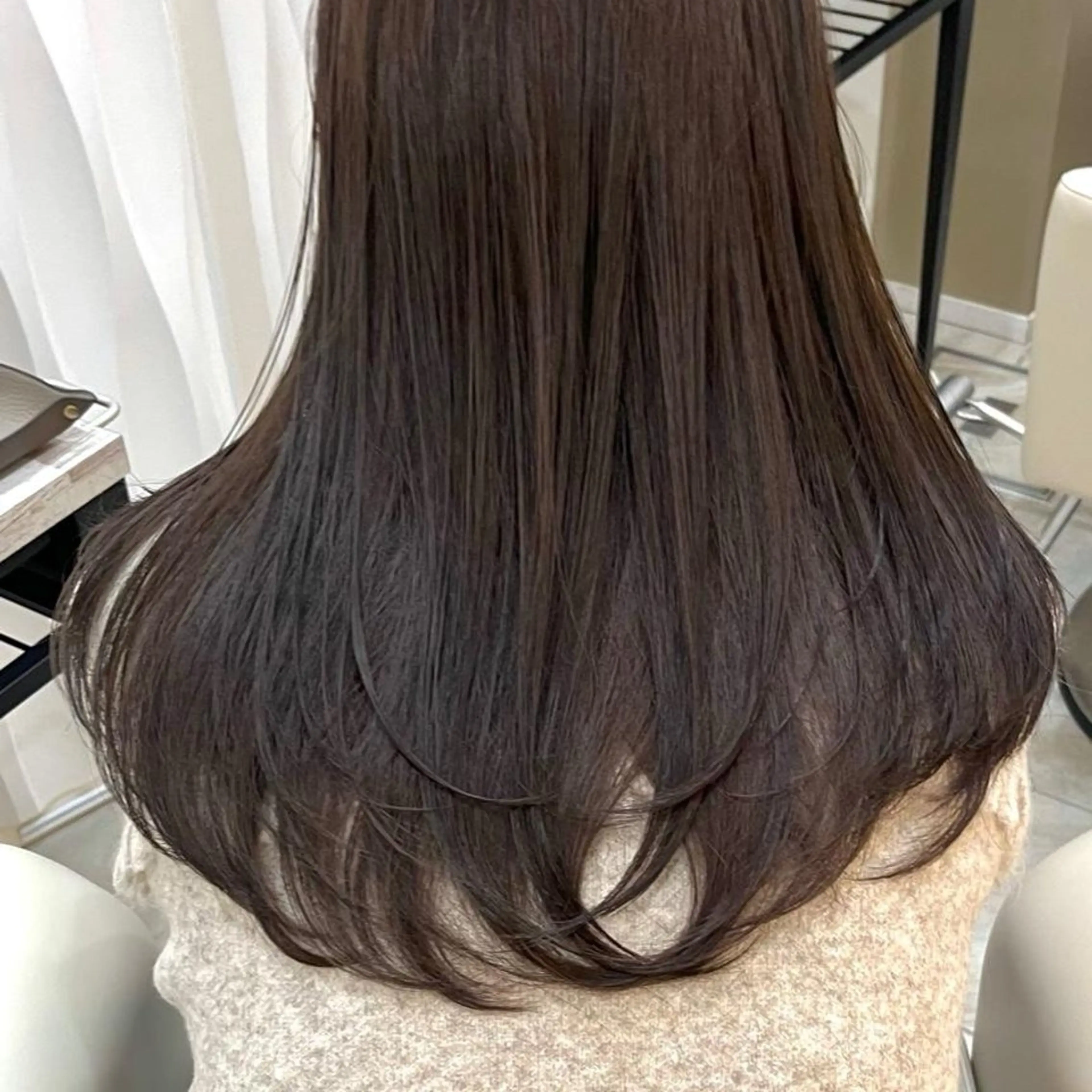 セミロング 🌈髪質改善特化🌈 縮毛矯正/原口純平のヘアスタイル