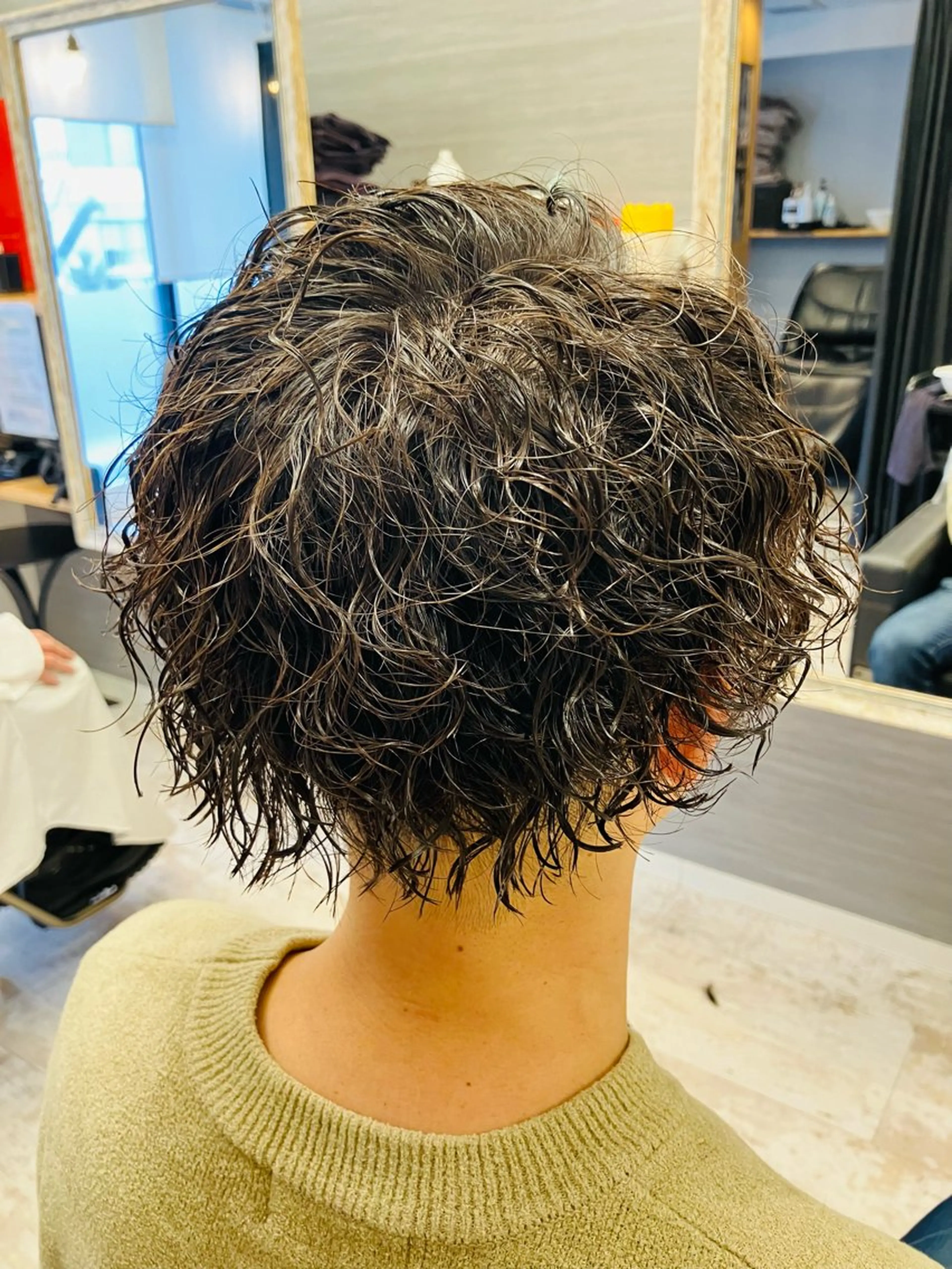 パーマ メンズ カット パーマ メンズ特化/パーマ/ フェードWATARUのヘアスタイル