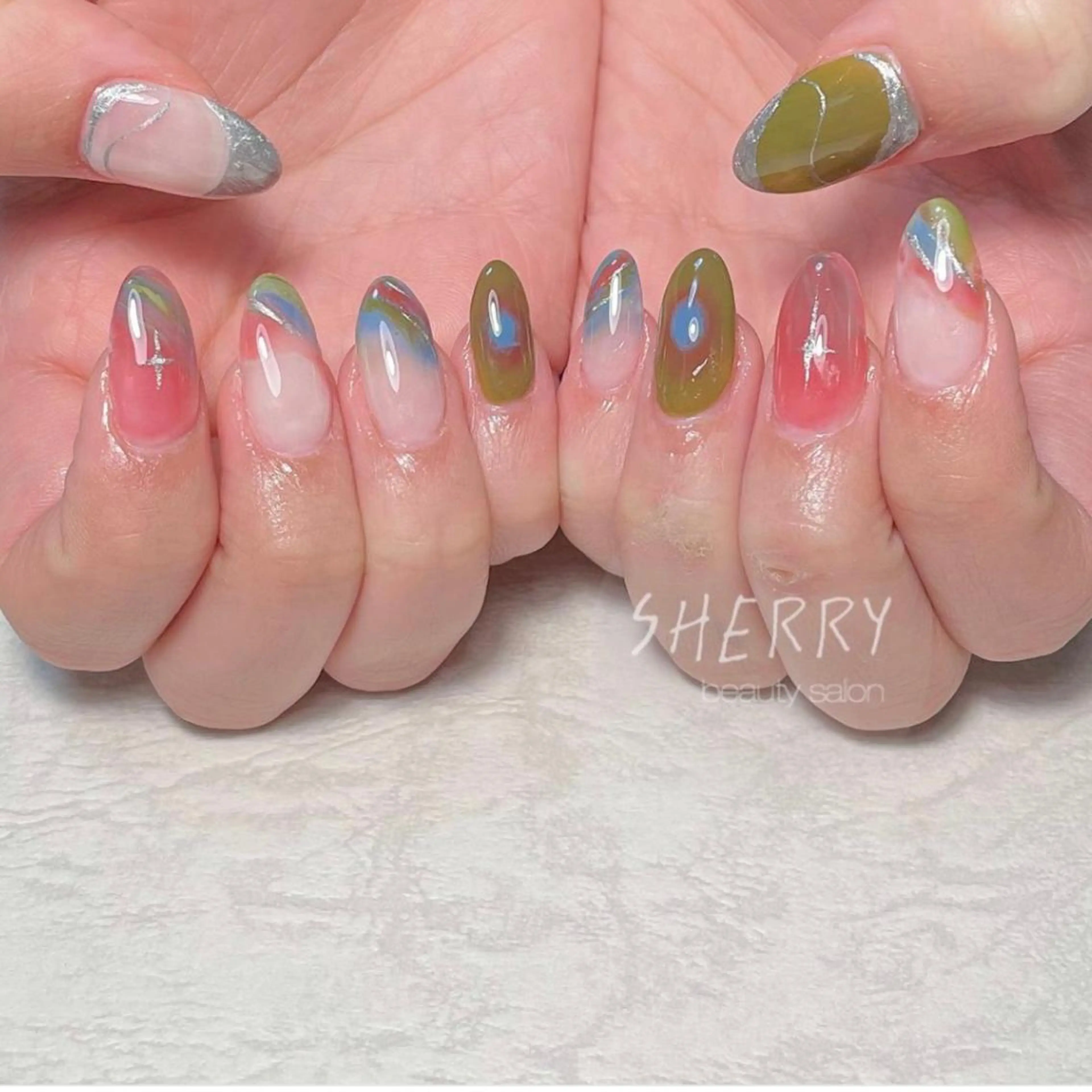 ネイル moe自宅ネイルサロン所属・萌 自宅ネイルサロンのネイルデザイン