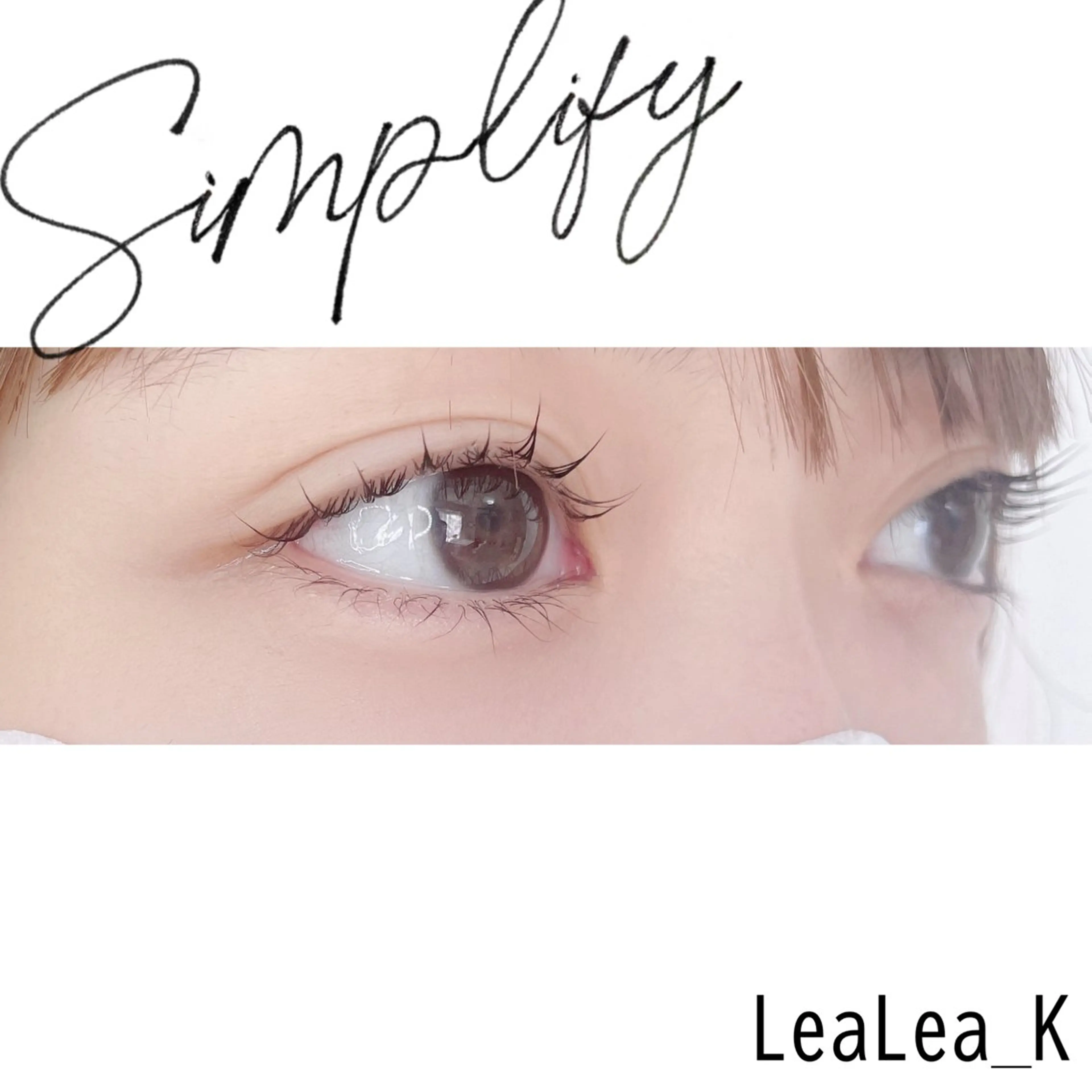 マツエク・マツパ マツパ LeaLea_K MIZUKIのマツエク・マツパデザイン