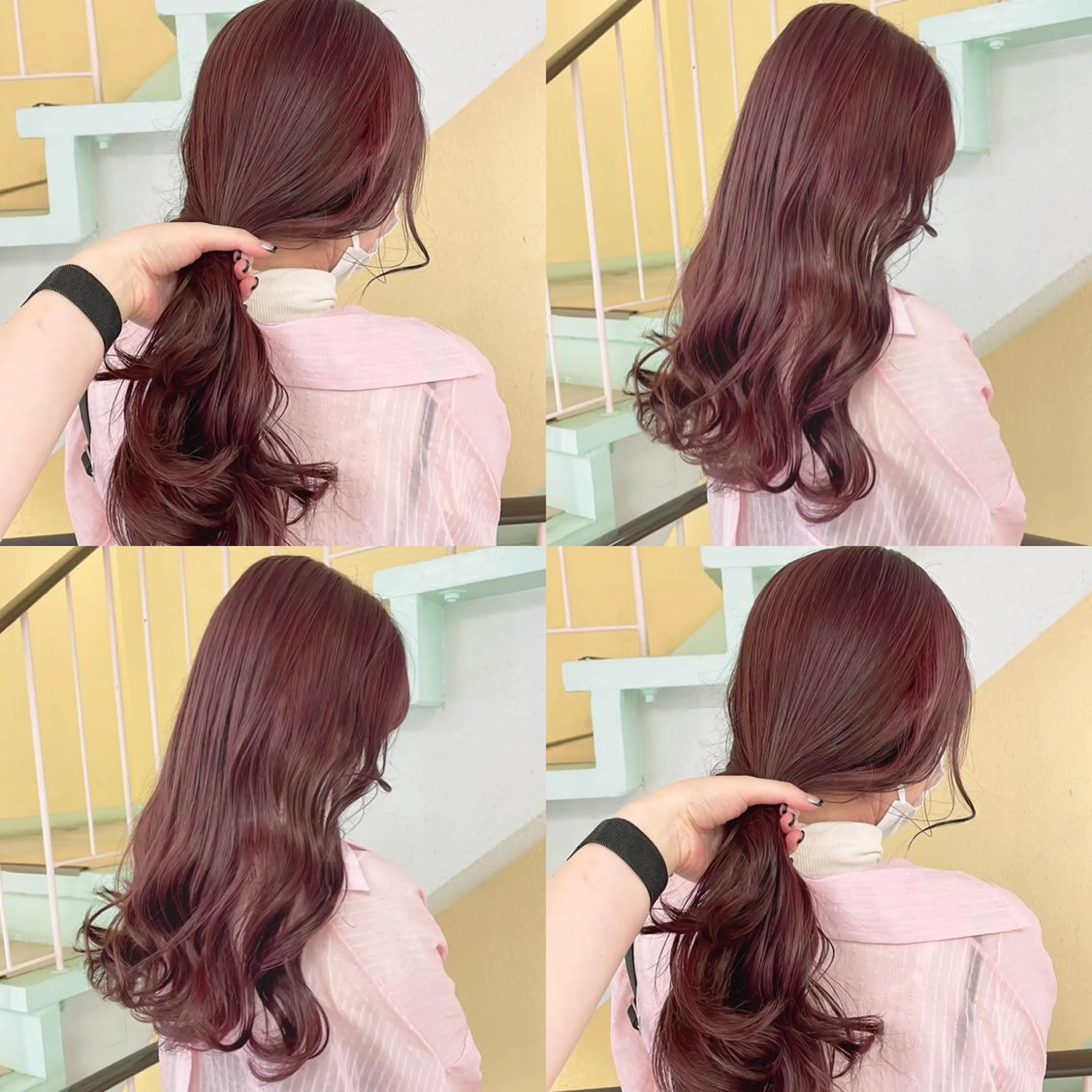 カラー ヘアカラー トリートメント 渋谷:インナーカラー ／🍒エリカ🍒のヘアスタイル