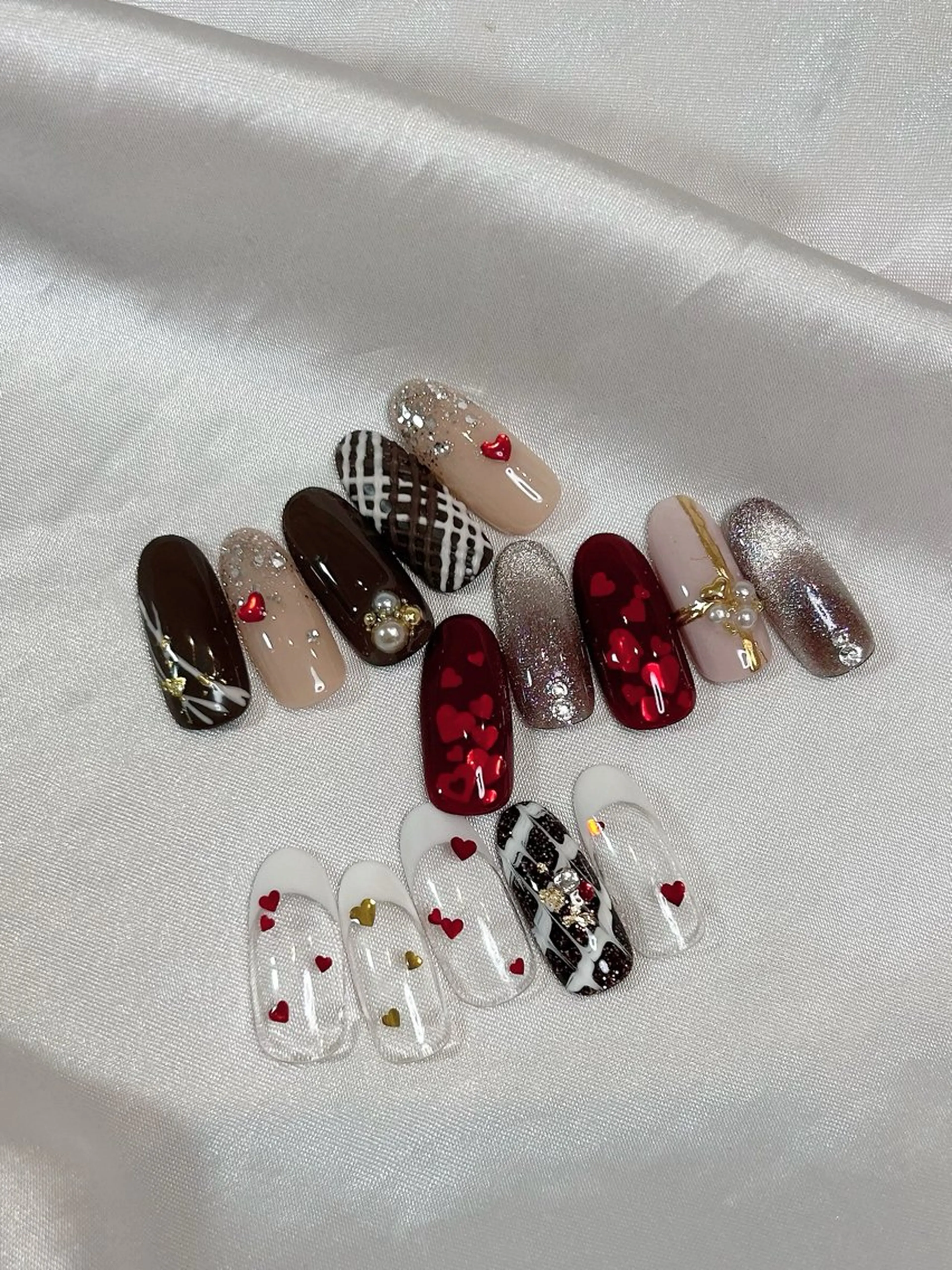 ネイル ハンドネイル ネイリストUSUI♡ パラジェルフィルインのネイルデザイン