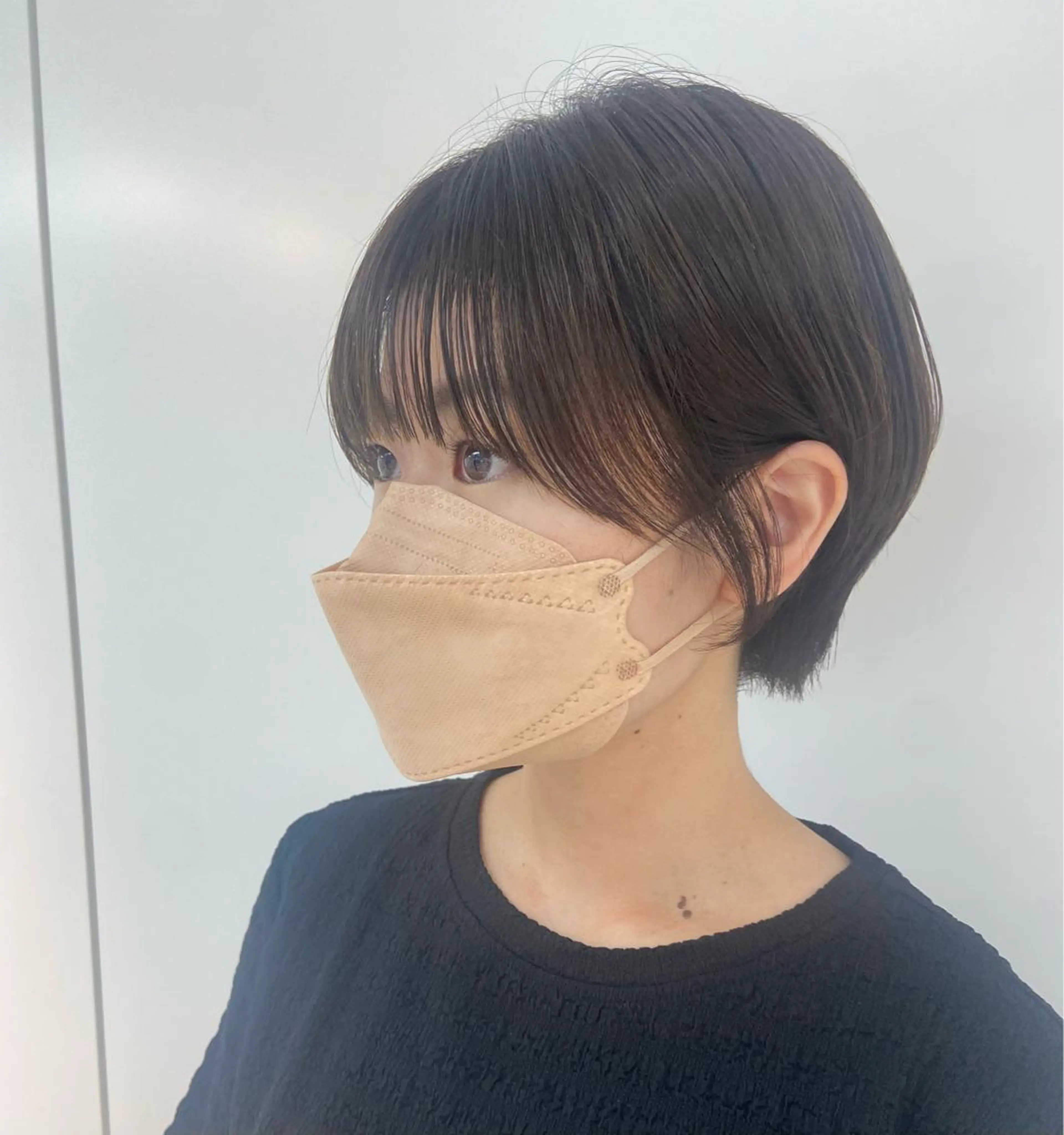 ショート カラー 透明感カラー ショートヘア カット 🪽似合わせカラー RENA.🪽🩶のヘアスタイル