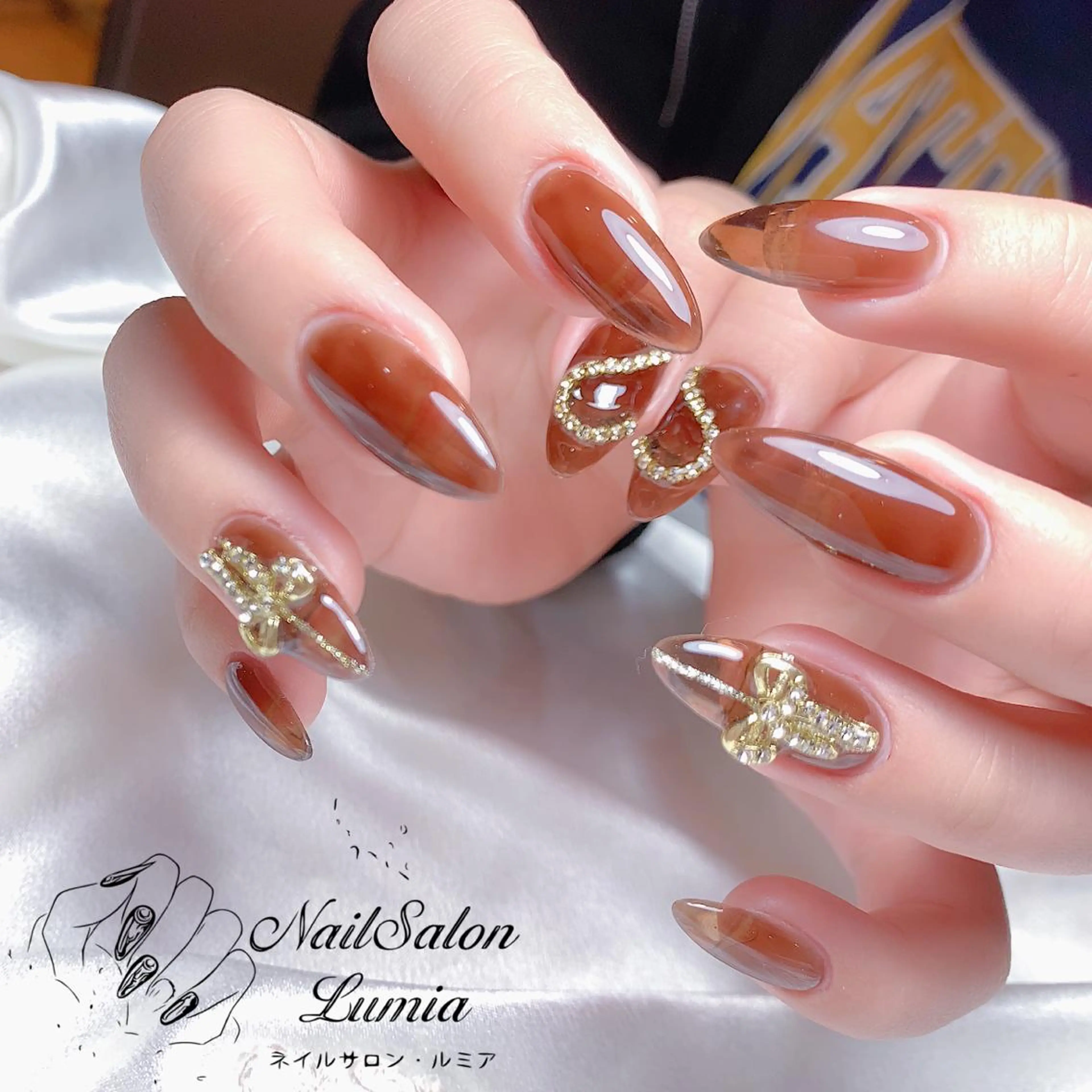ネイル ハンドネイル ネイルサロン ルミア Lumia 店長のネイルデザイン
