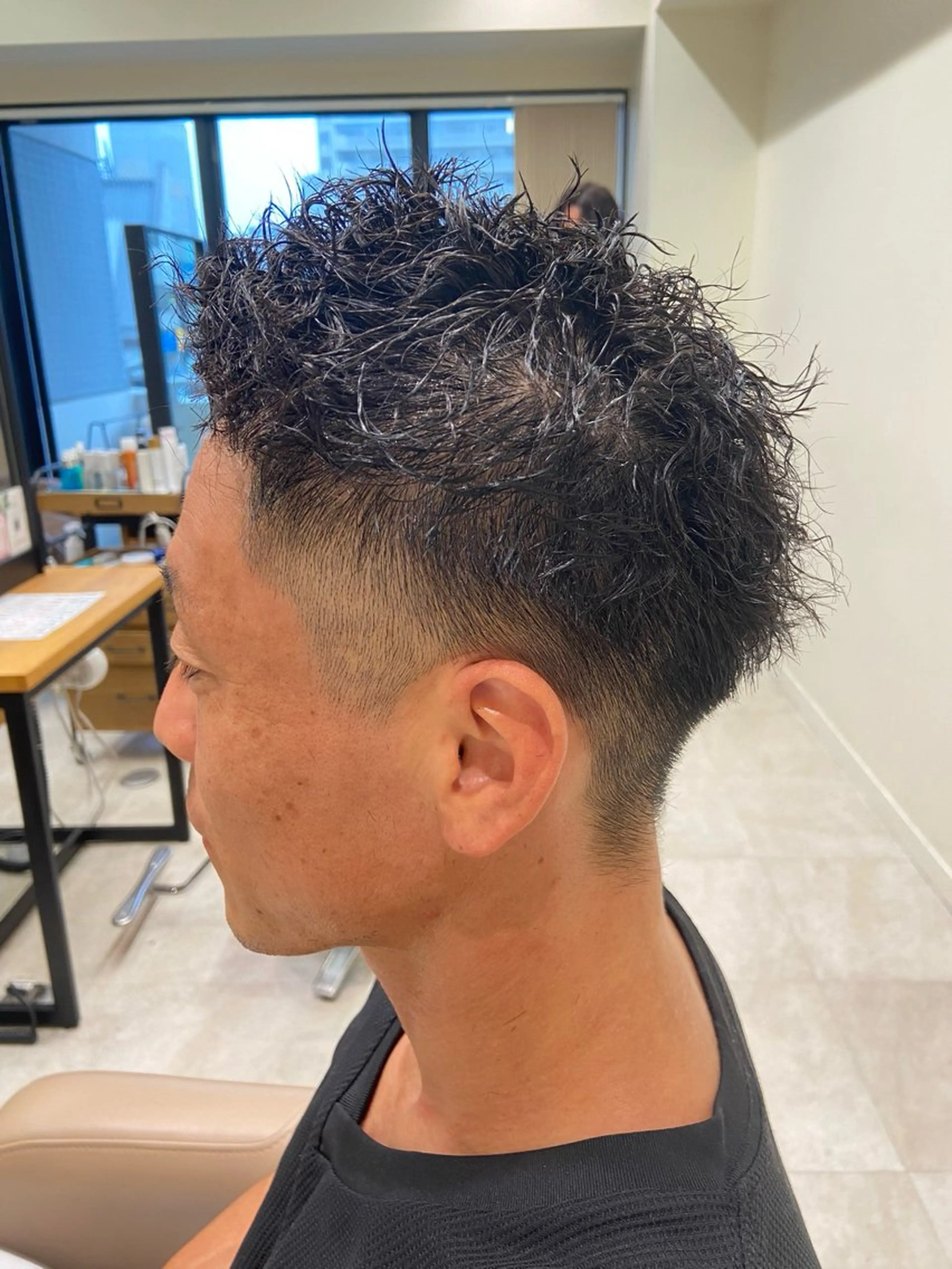 ショート ツイストパーマ メンズ特化/茅ヶ崎 style磯貝裕介のヘアスタイル