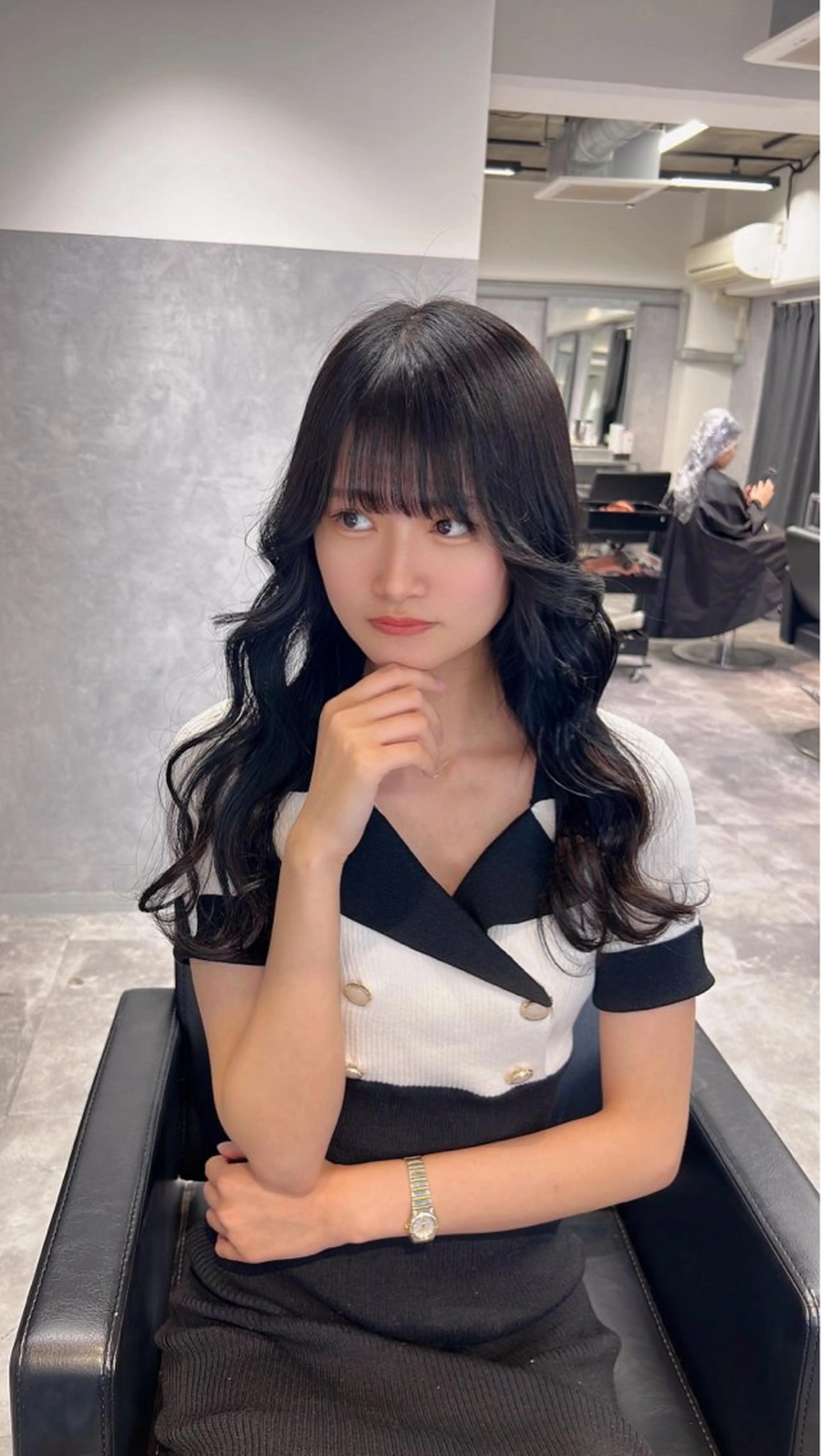 ロング カラー ブリーチ ケアブリーチ トリートメント TOMONA👑 GiseL梅田店のヘアスタイル