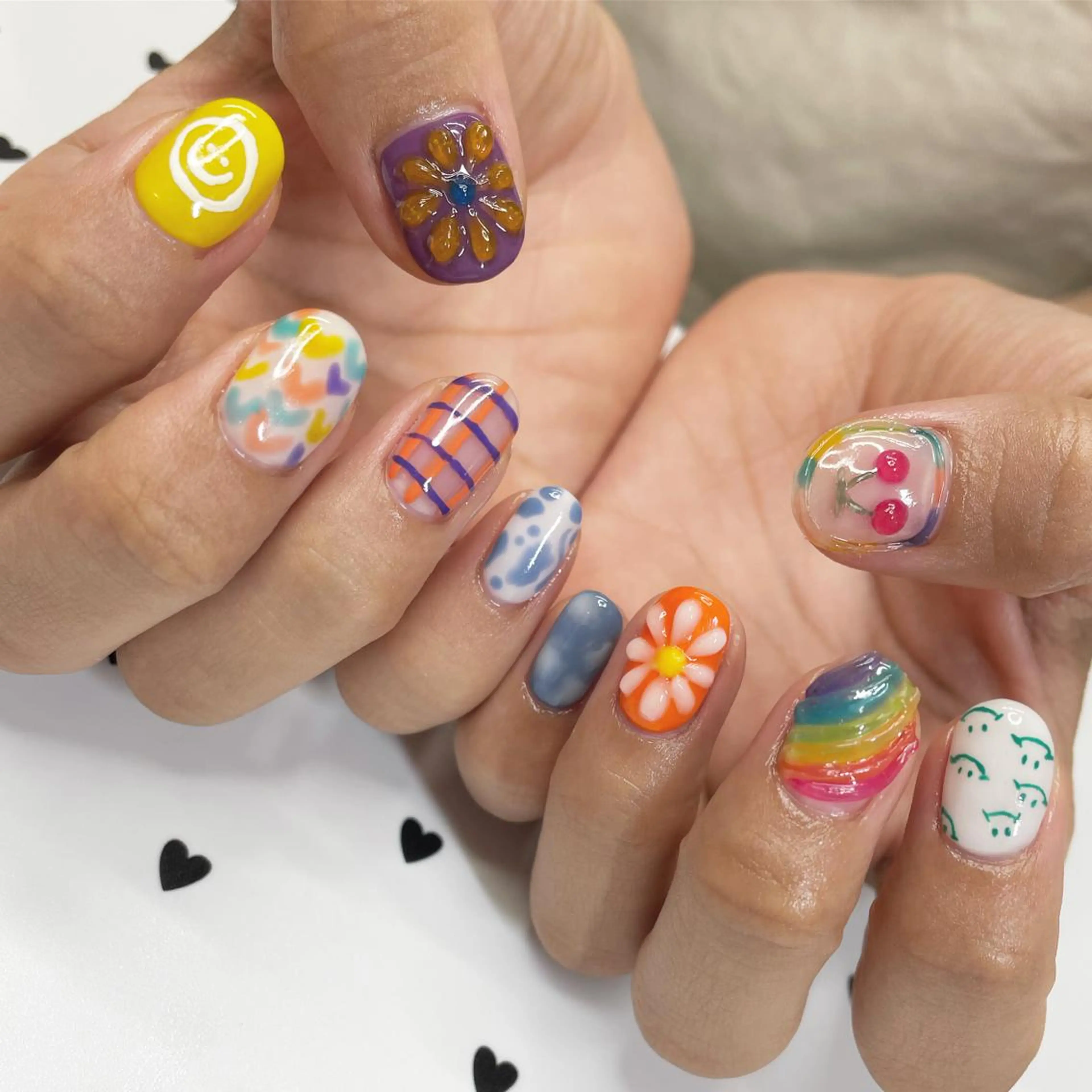 ネイル ハンドネイル うにゃねいる🌷 Mayaのネイルデザイン