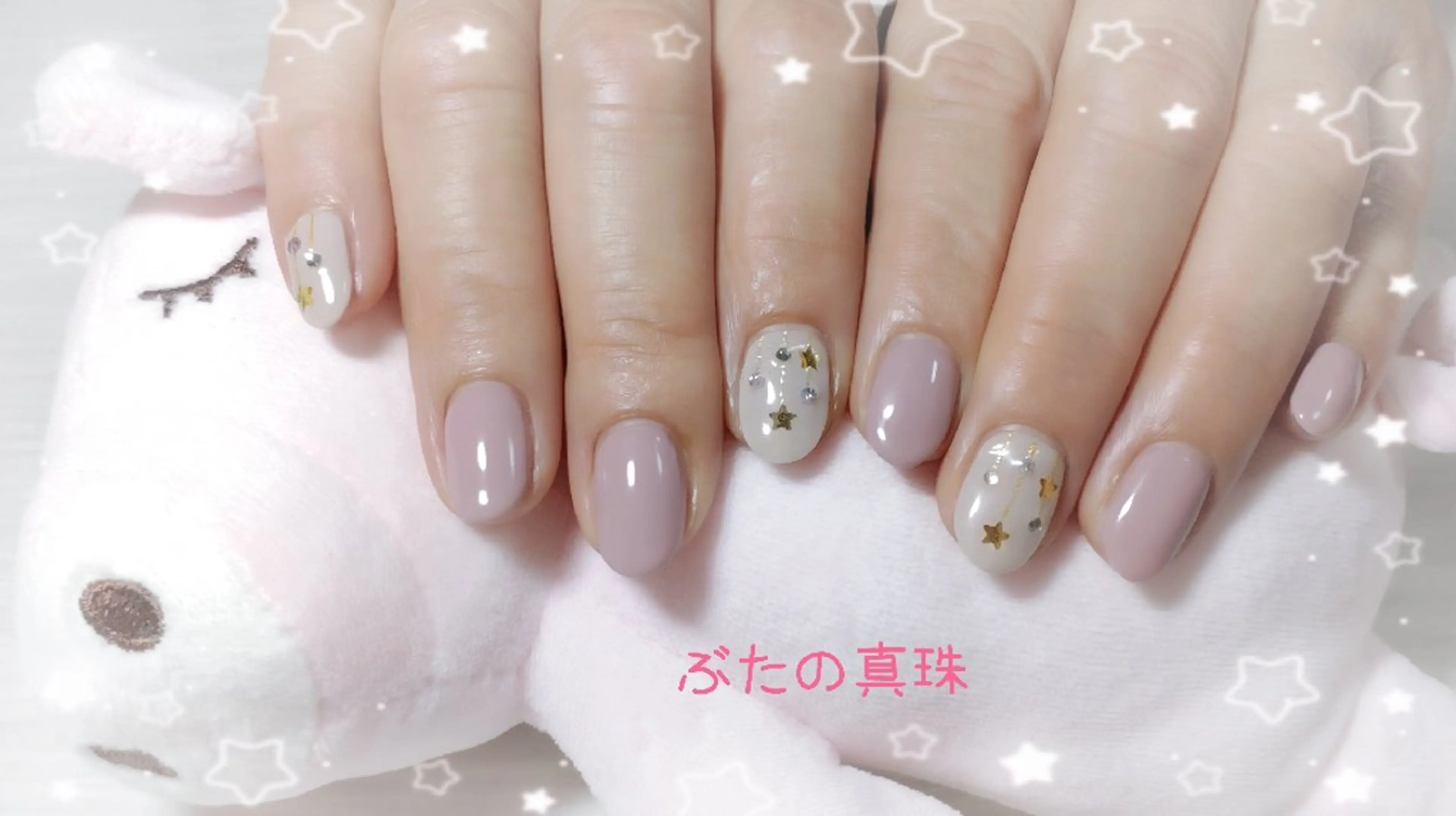 ネイル ハンドネイル 林 珠里のネイルデザイン