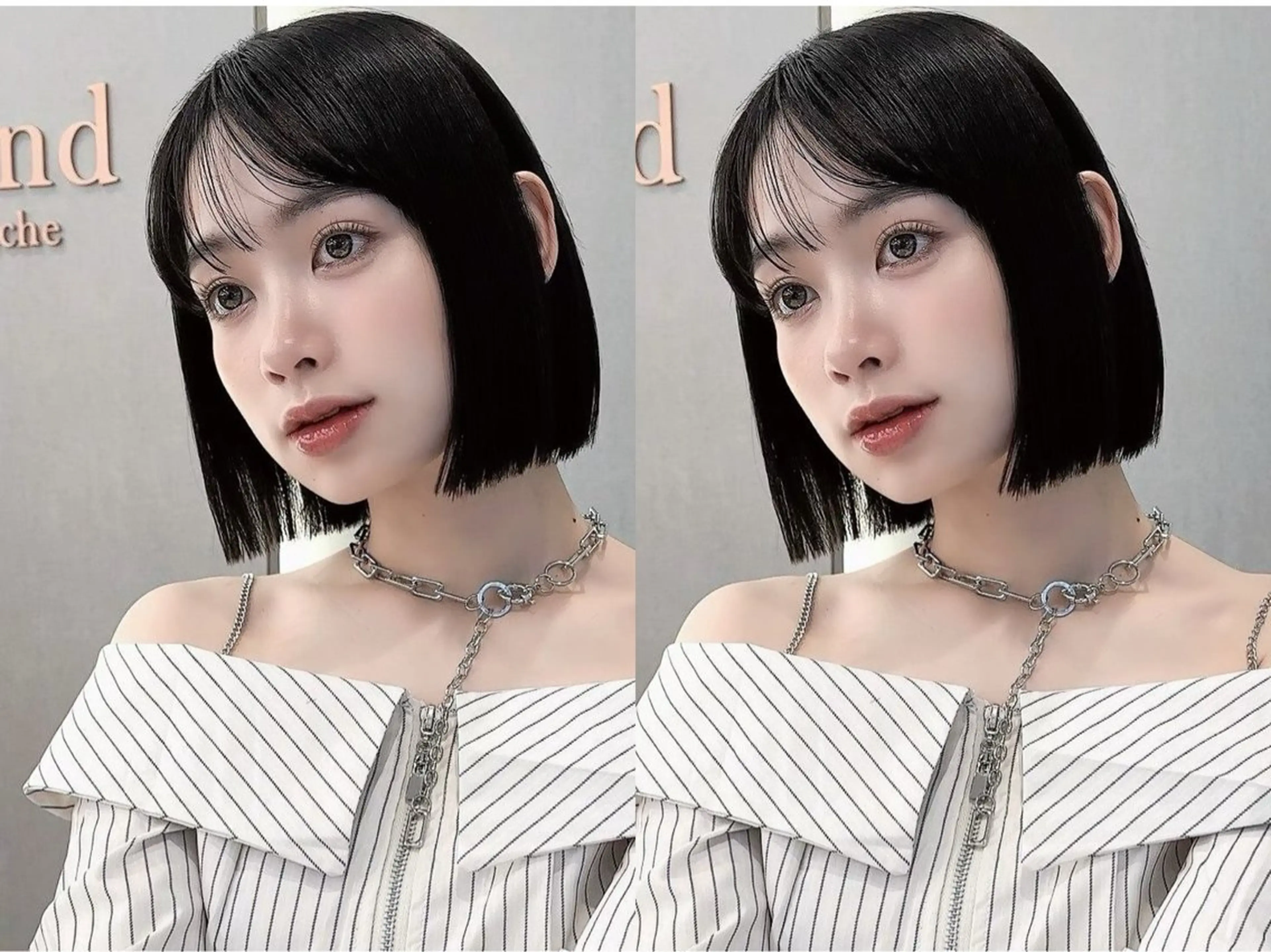 【ケアトリートメント無料🤍】柔らか縮毛矯正＋カット＋ダメージ軽減トリートメント付の写真