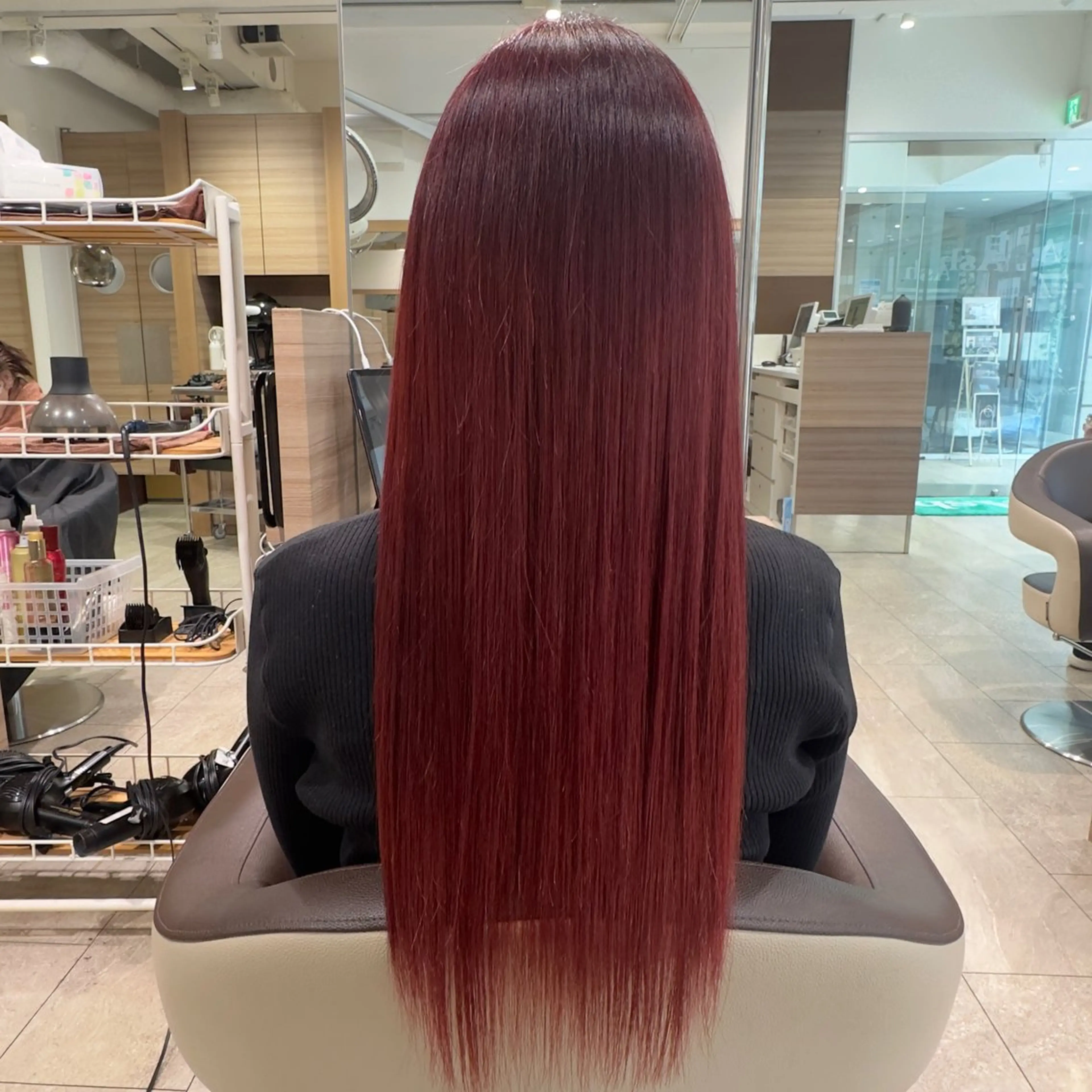 ロング カラー Ash西船橋店 富谷 日菜乃のヘアスタイル