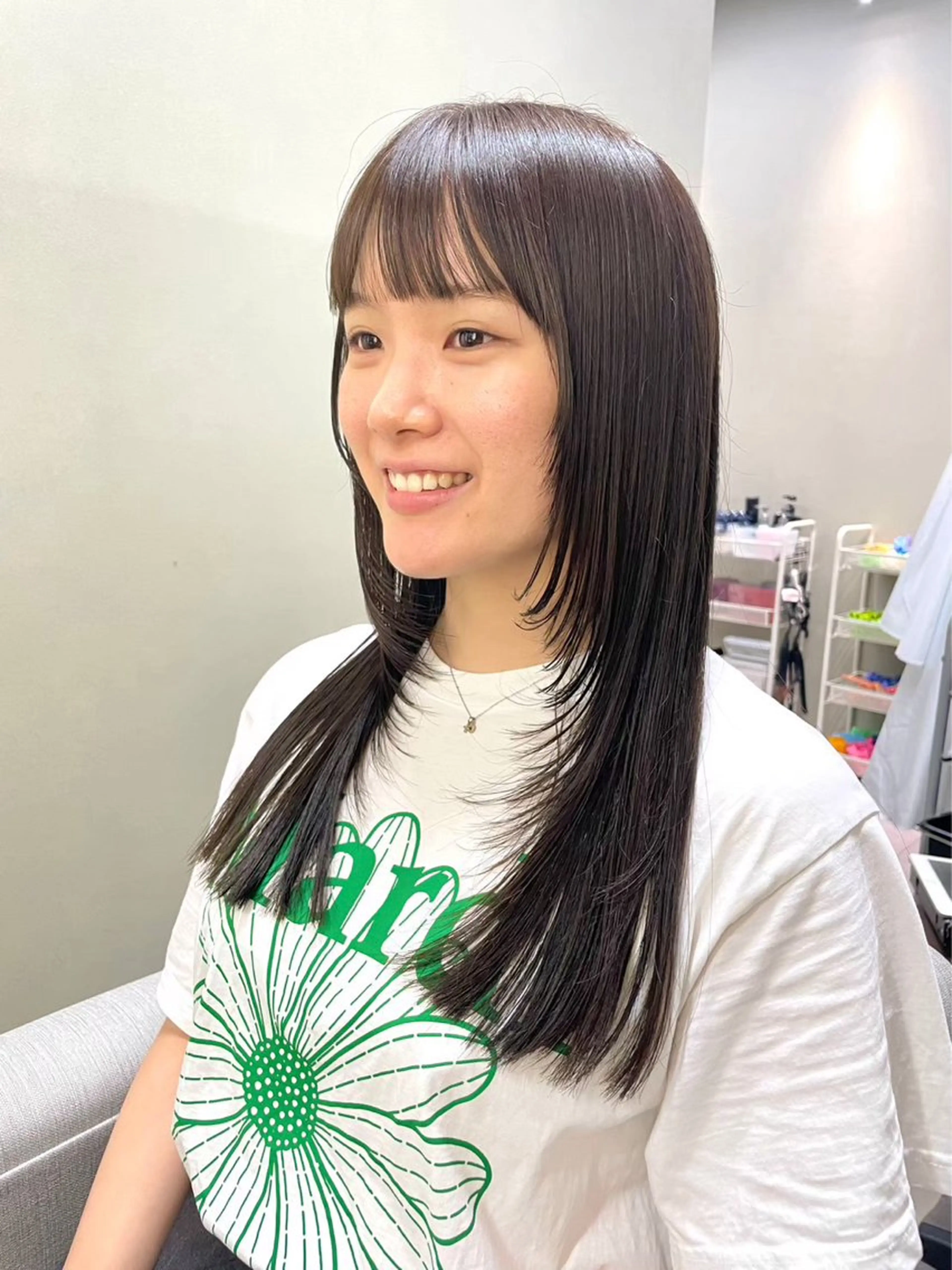 ロング 髪質改善/艶カラー/ 縮毛矯正🫟ダイキのヘアスタイル