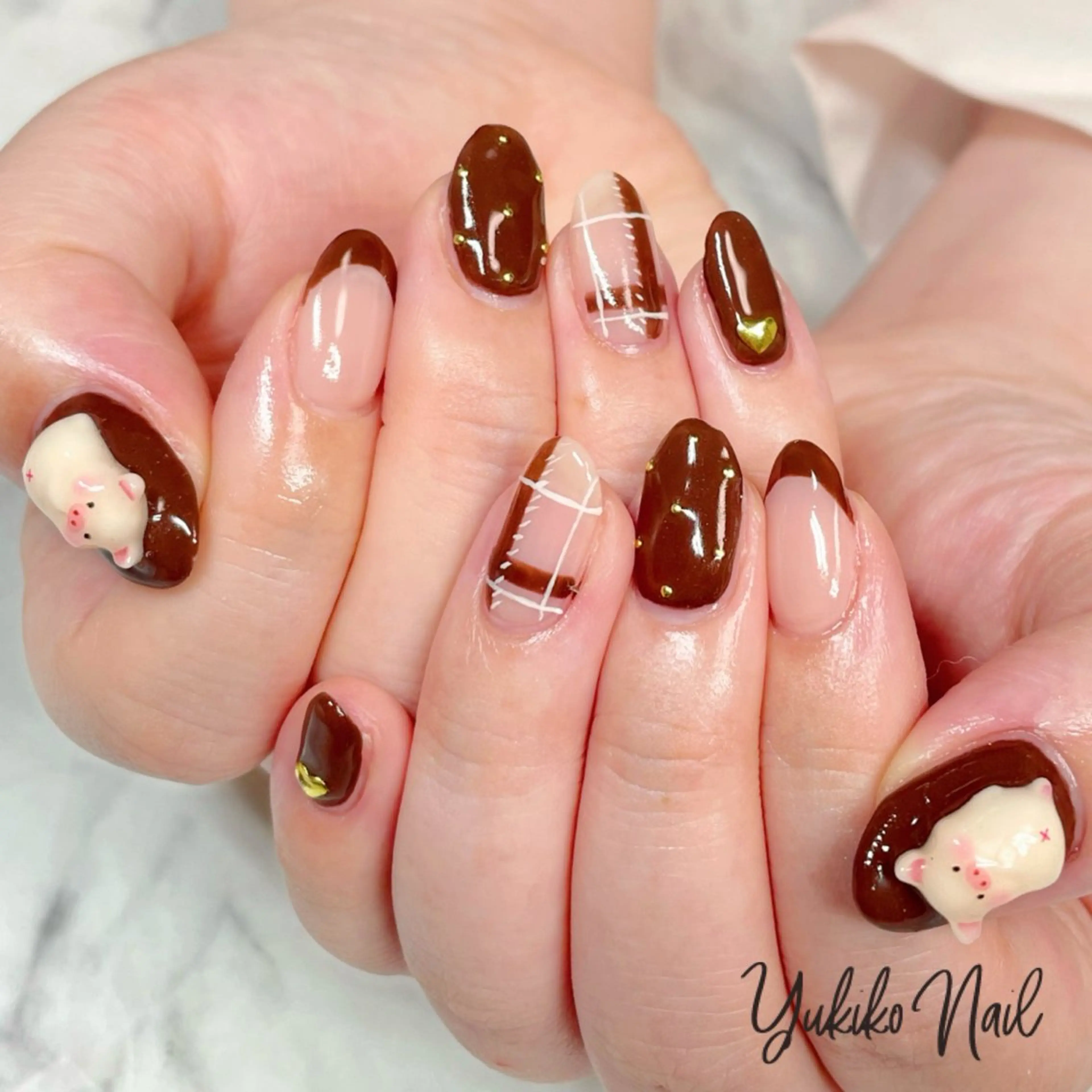 ネイル ドット ハンドネイル ユキコ ネイルのネイルデザイン