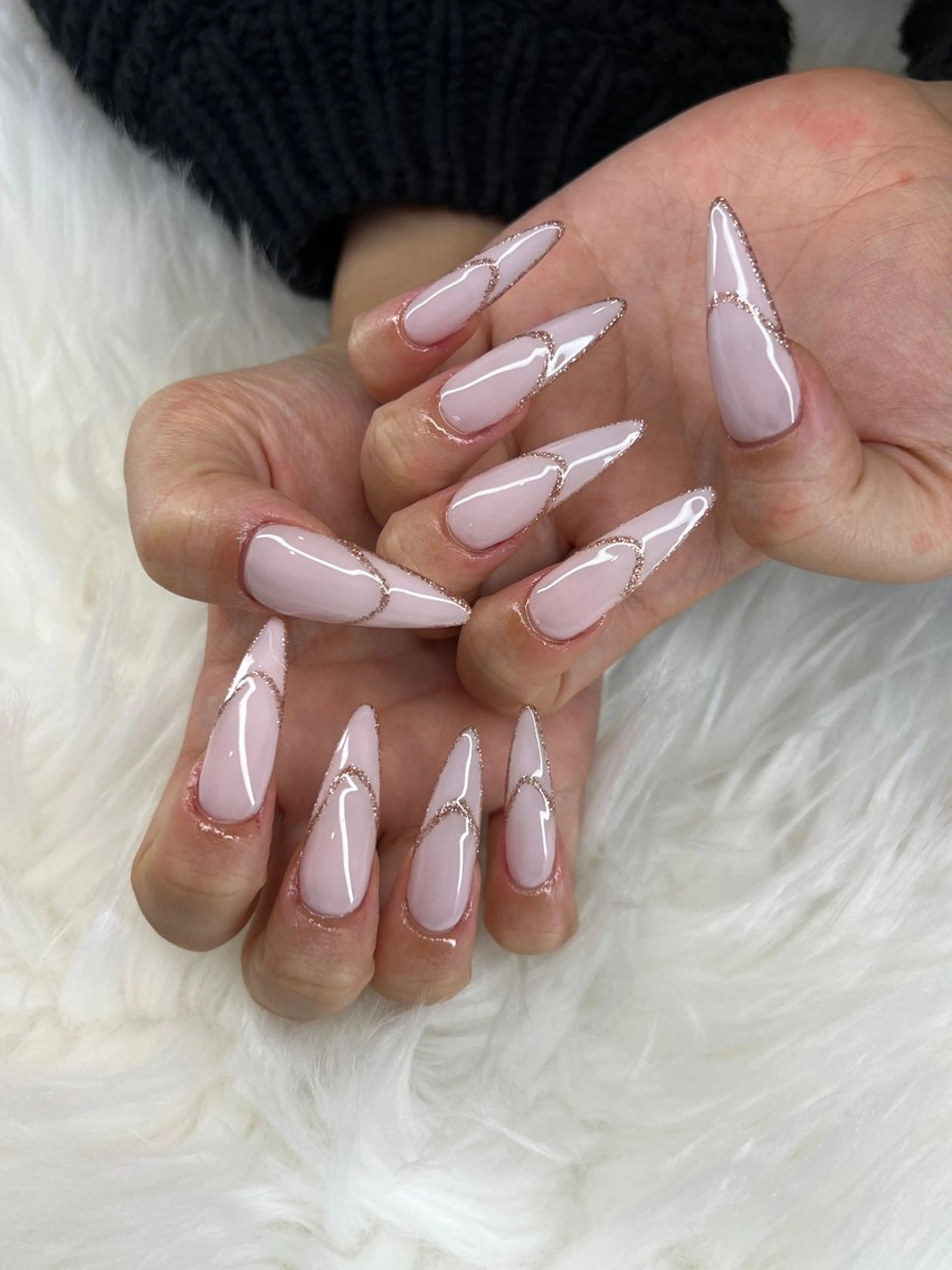 ネイル 長さ出し Pink Doll House　掛川店所属・ピンクドールハウス 掛川店のネイルデザイン