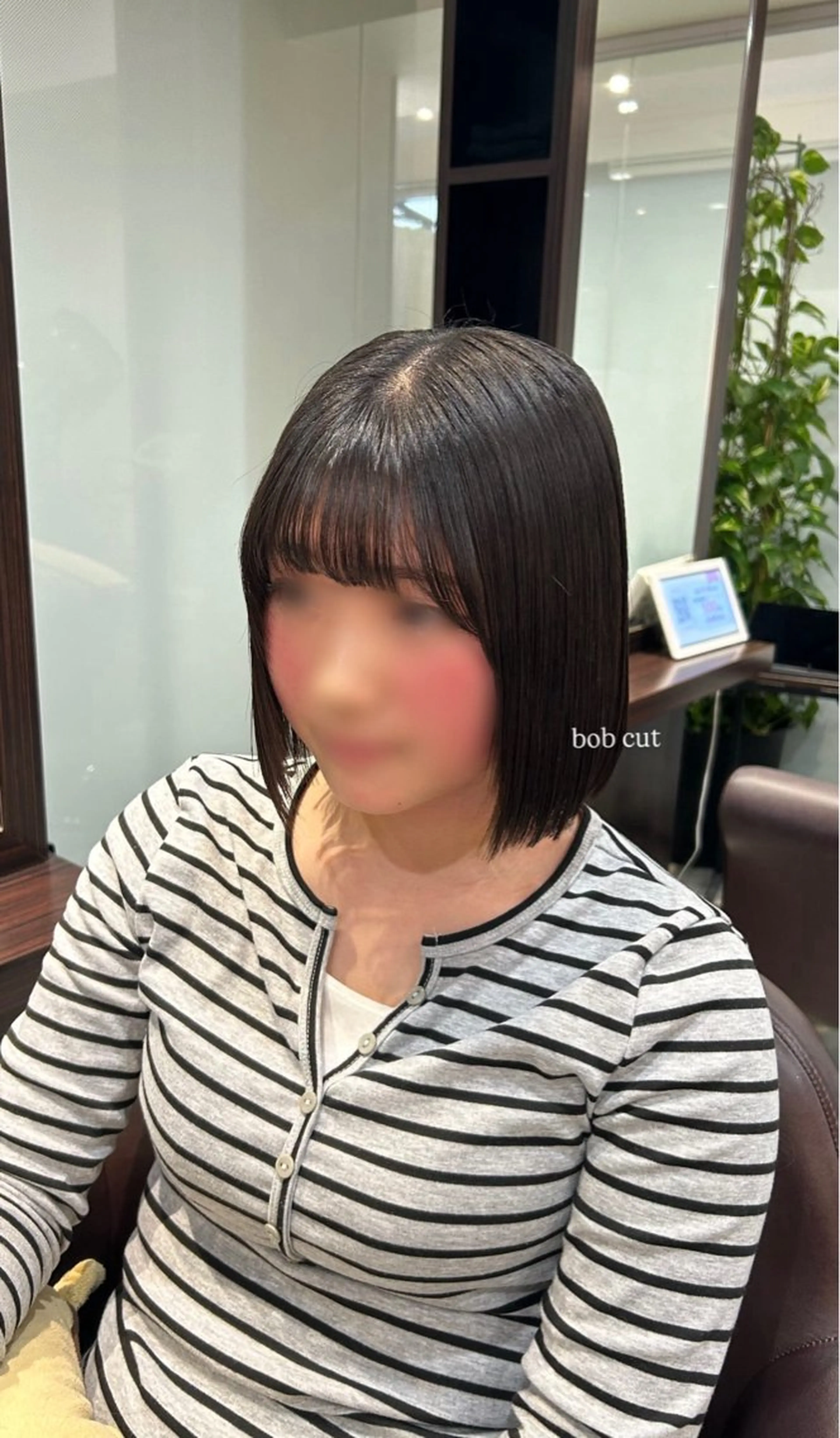 ショート ボブ カット トリートメント 坂本奈都美 🎀のヘアスタイル