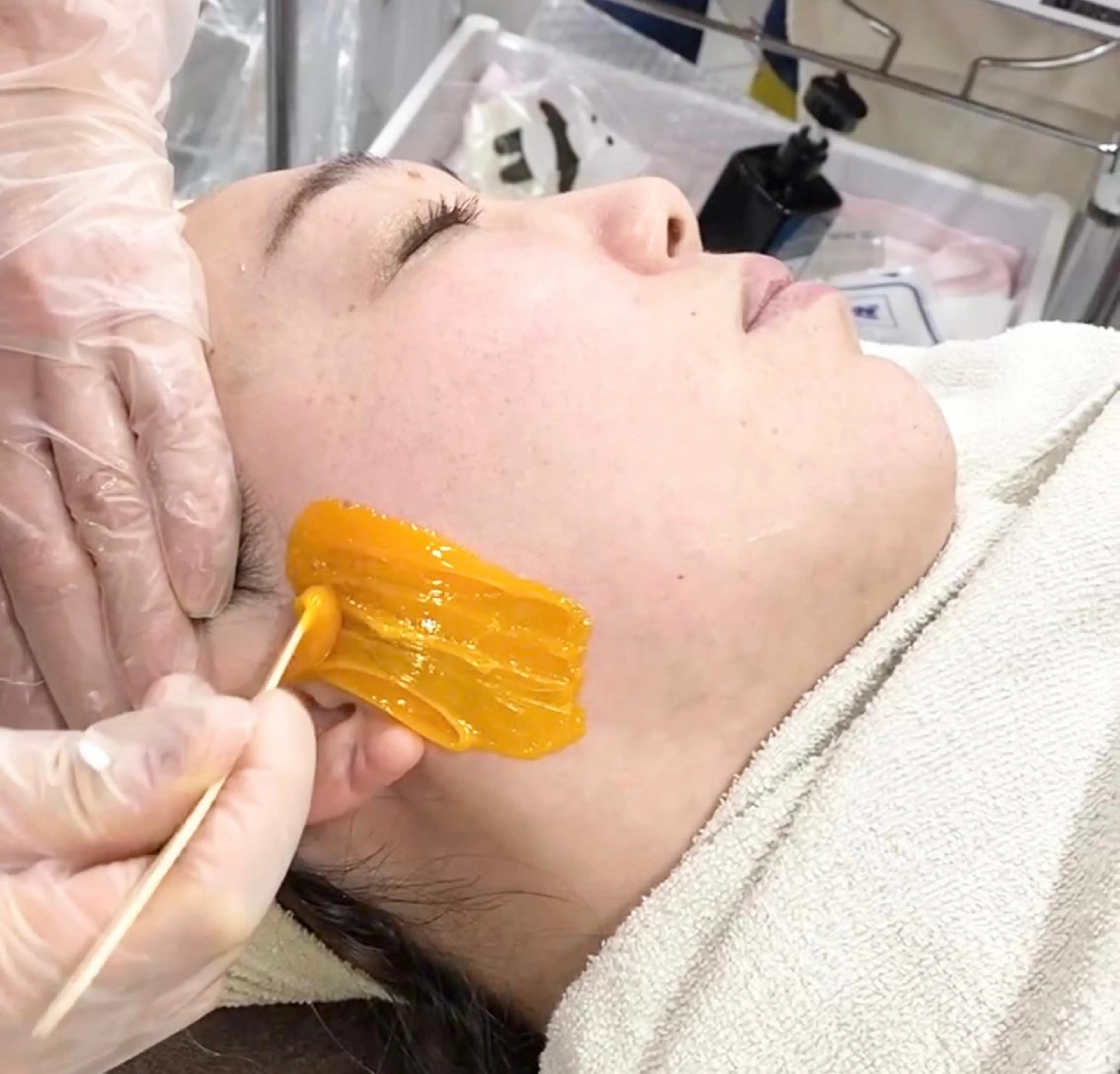 【ミニモ限定‼️】だだのwax脱毛ではありません‼️スーパフード🫚🫛フェイシャルエステ脱毛WAXxxxの写真