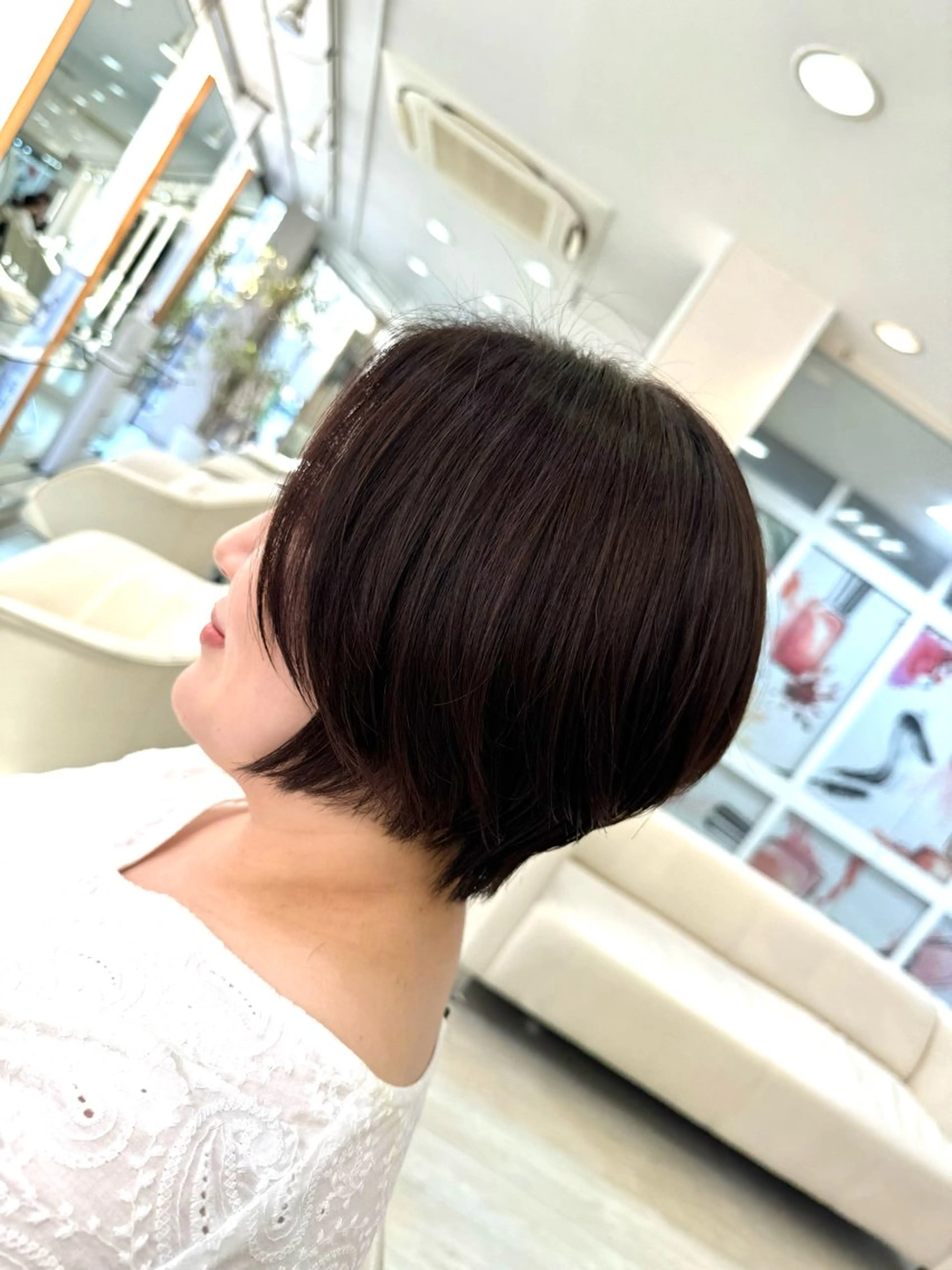 ショート ショートボブ ハンサムショート ボブ ショートヘア チーフデザイナー 西川凌史のヘアスタイル