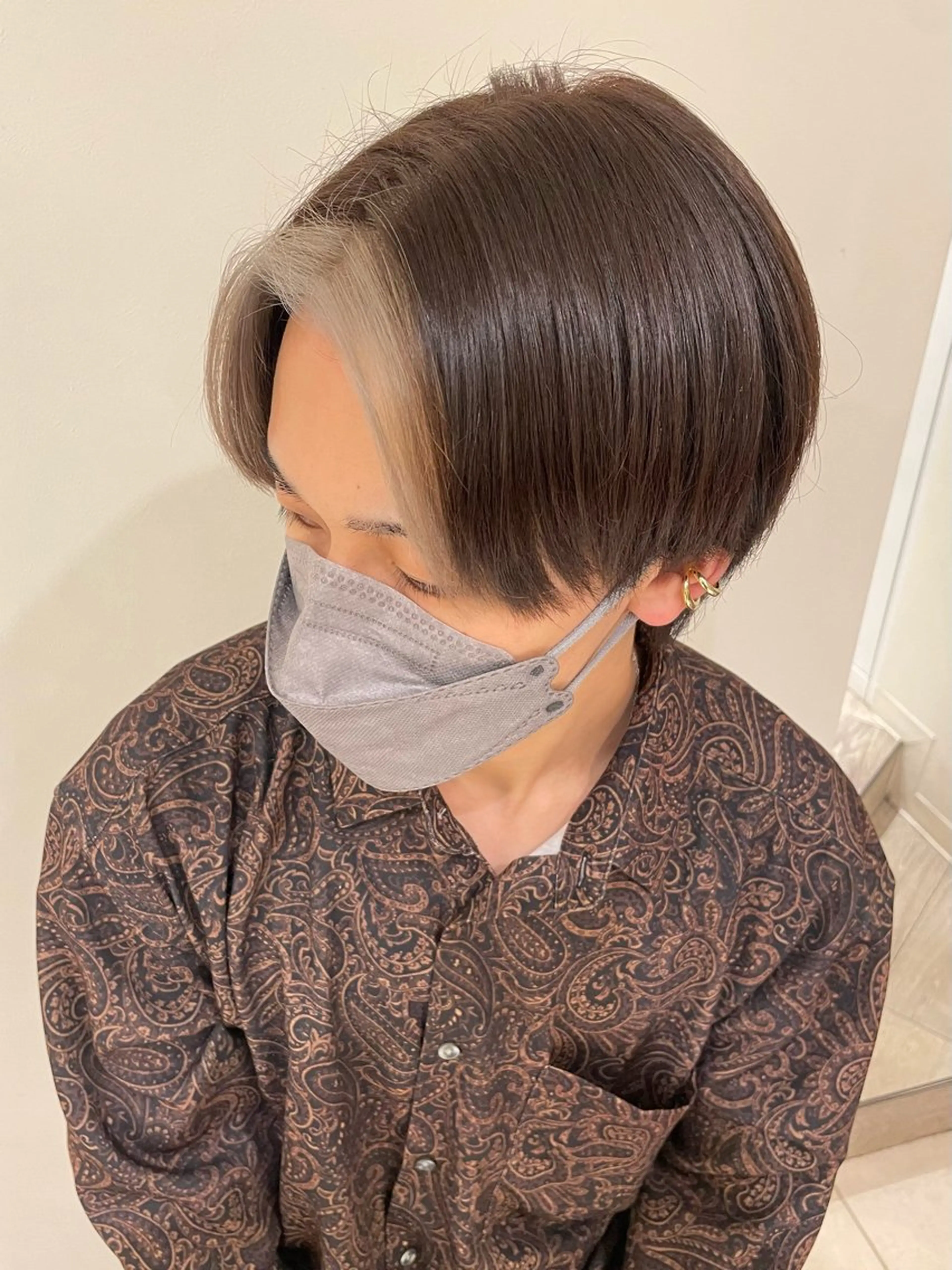 カラー メンズ カット Merry  Land日吉所属・暖色/ベージュ/ メンズ/鈴木彩のヘアスタイル