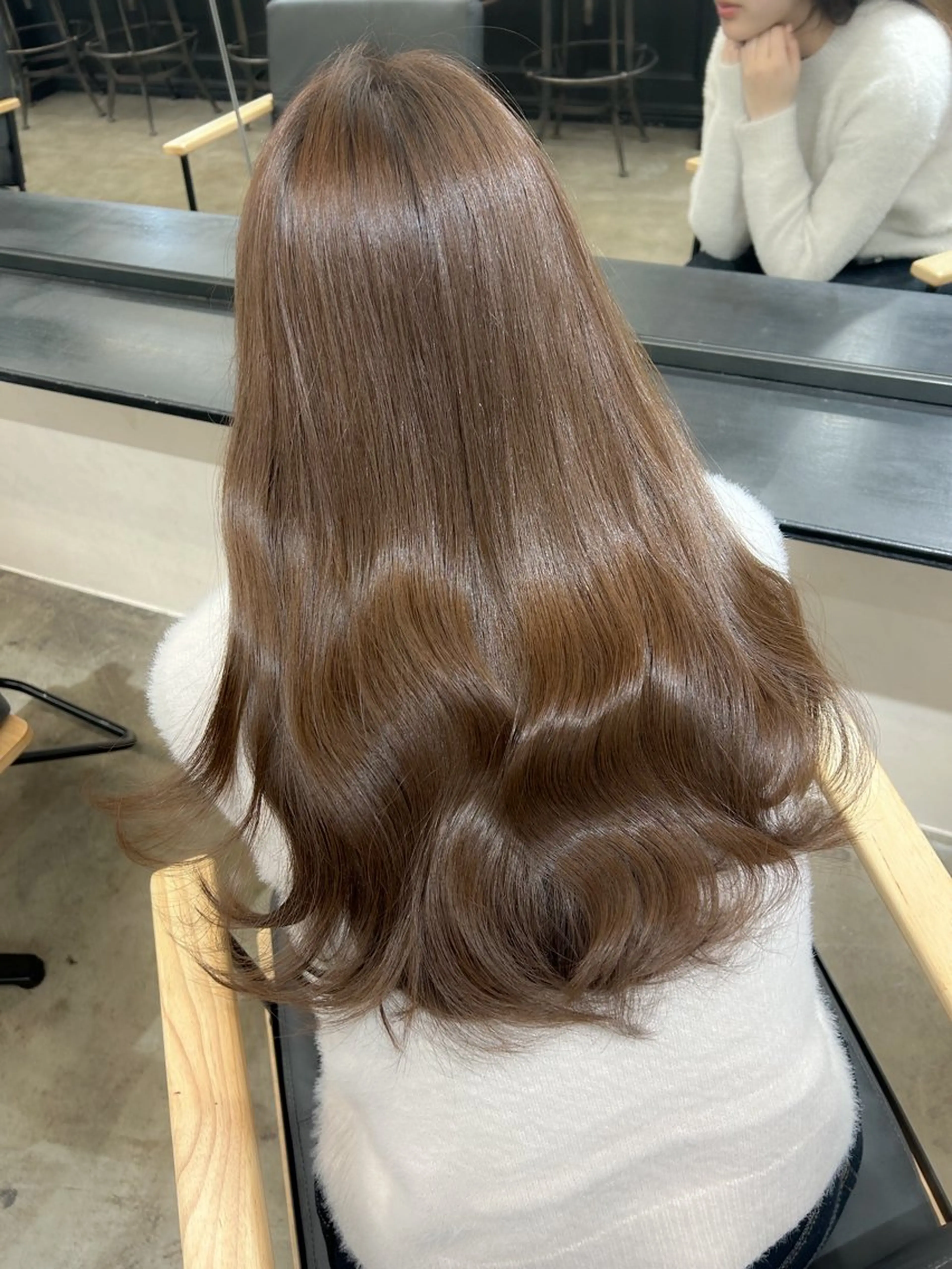 ロング カラー 地毛風艶カラー🌿 喜多夏海のヘアスタイル