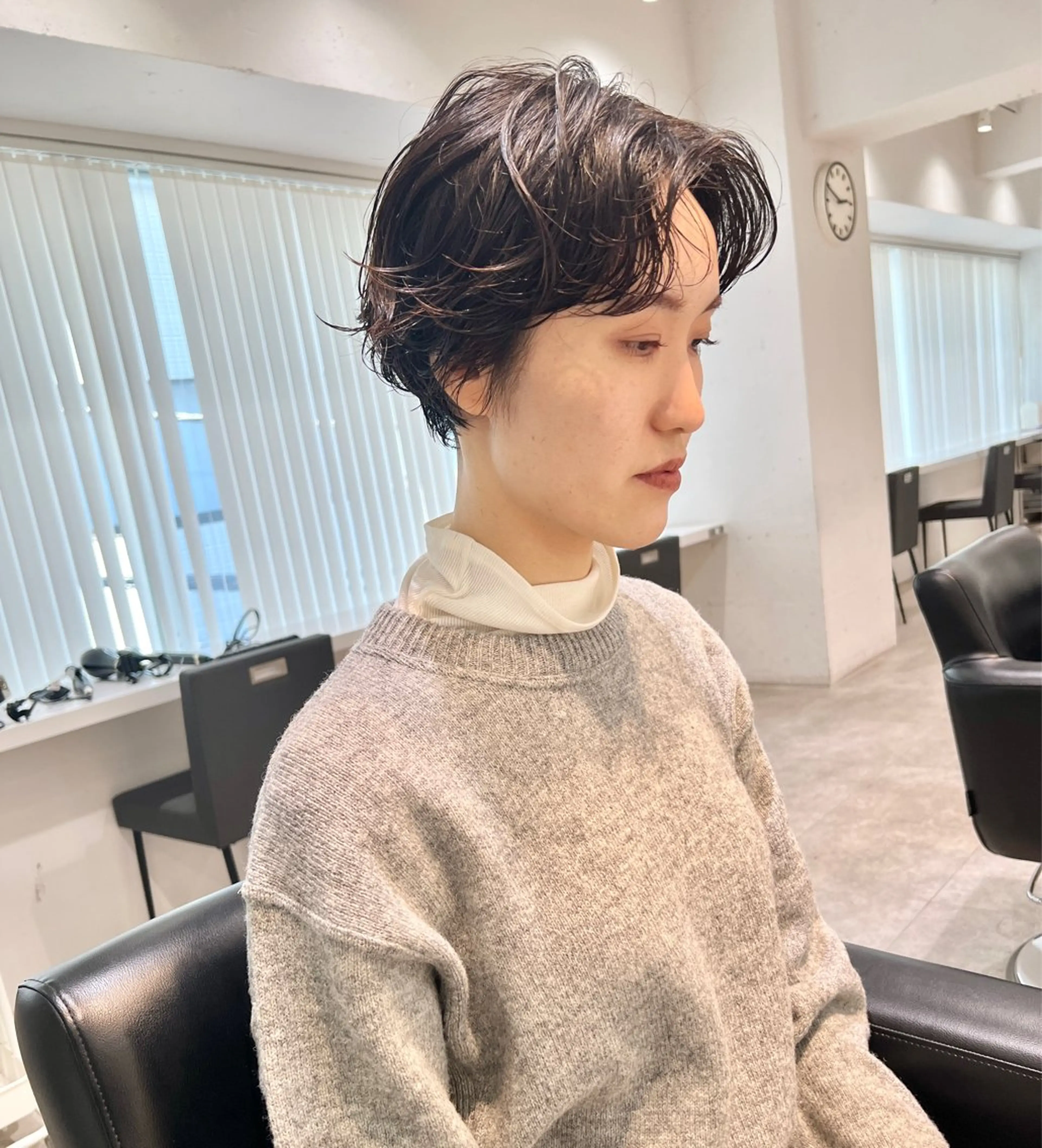 ショート パーマ カット パーマ ヘアセット 🌿ショート🌿 パーマ🌿淳平のヘアスタイル