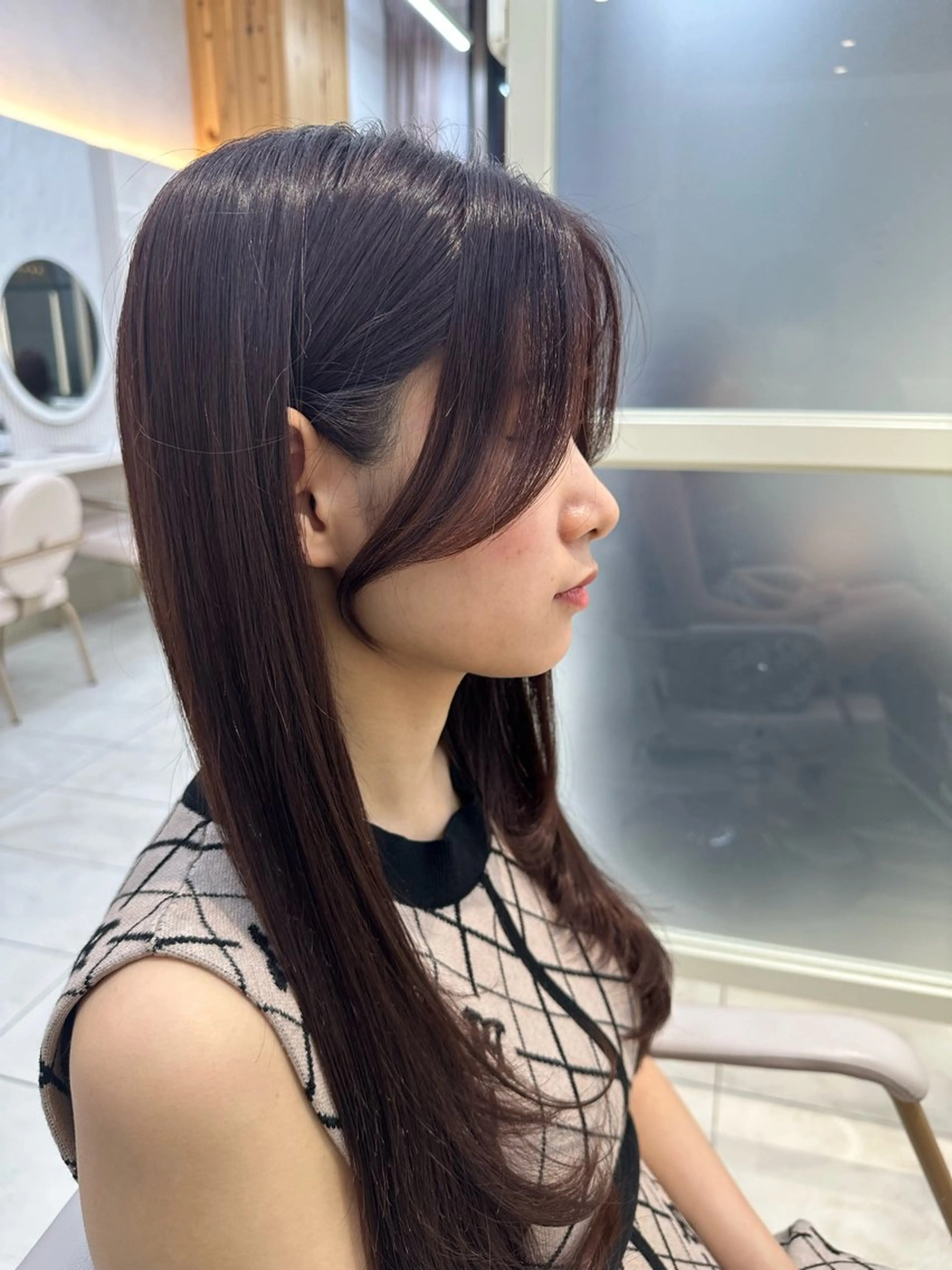 ロング カラー カット ヘアカラー トリートメント 🇰🇷韓国風くびれ ヘア🇰🇷中村優大のヘアスタイル