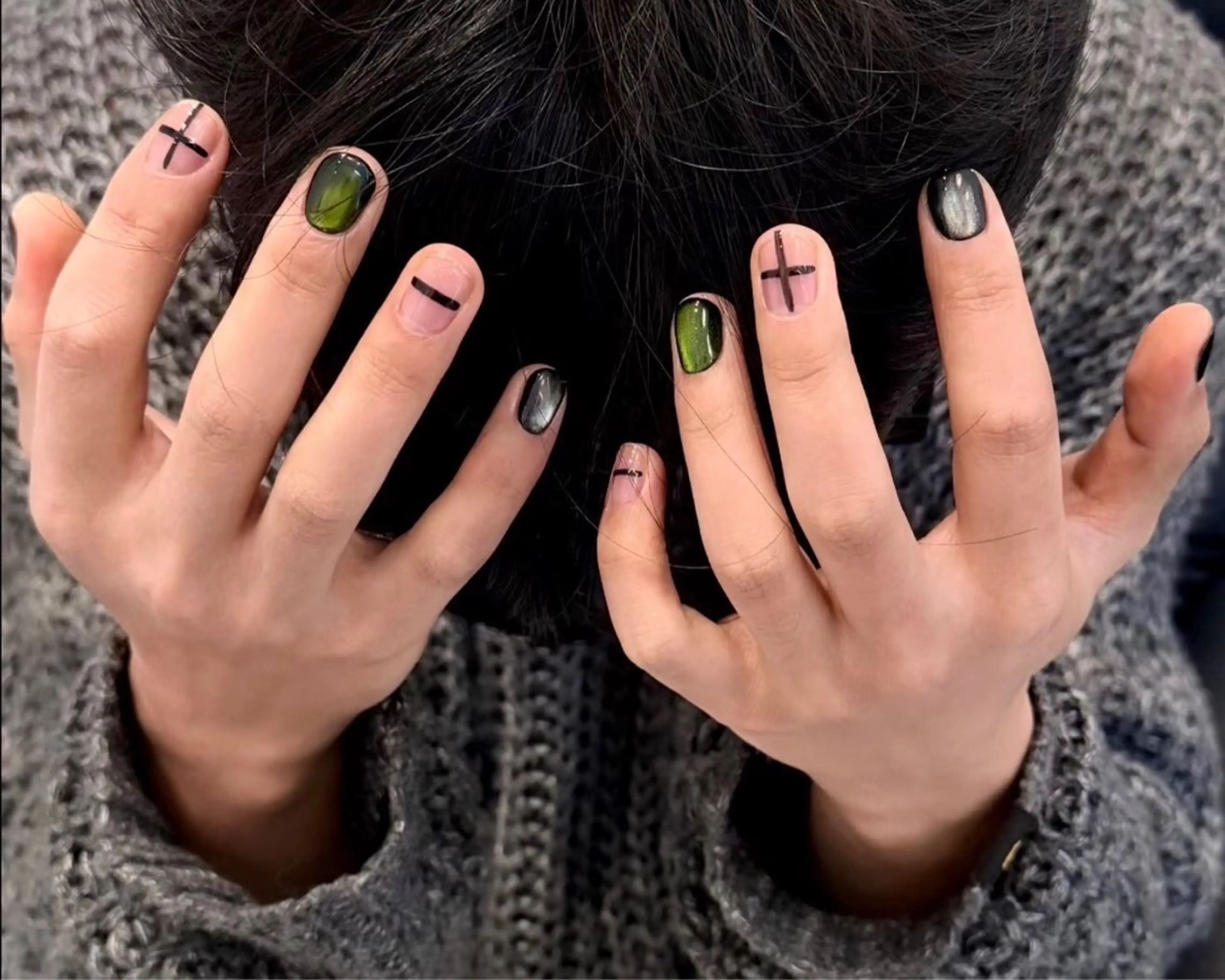 ネイル ハンドネイル The ONE栄店 横地のネイルデザイン