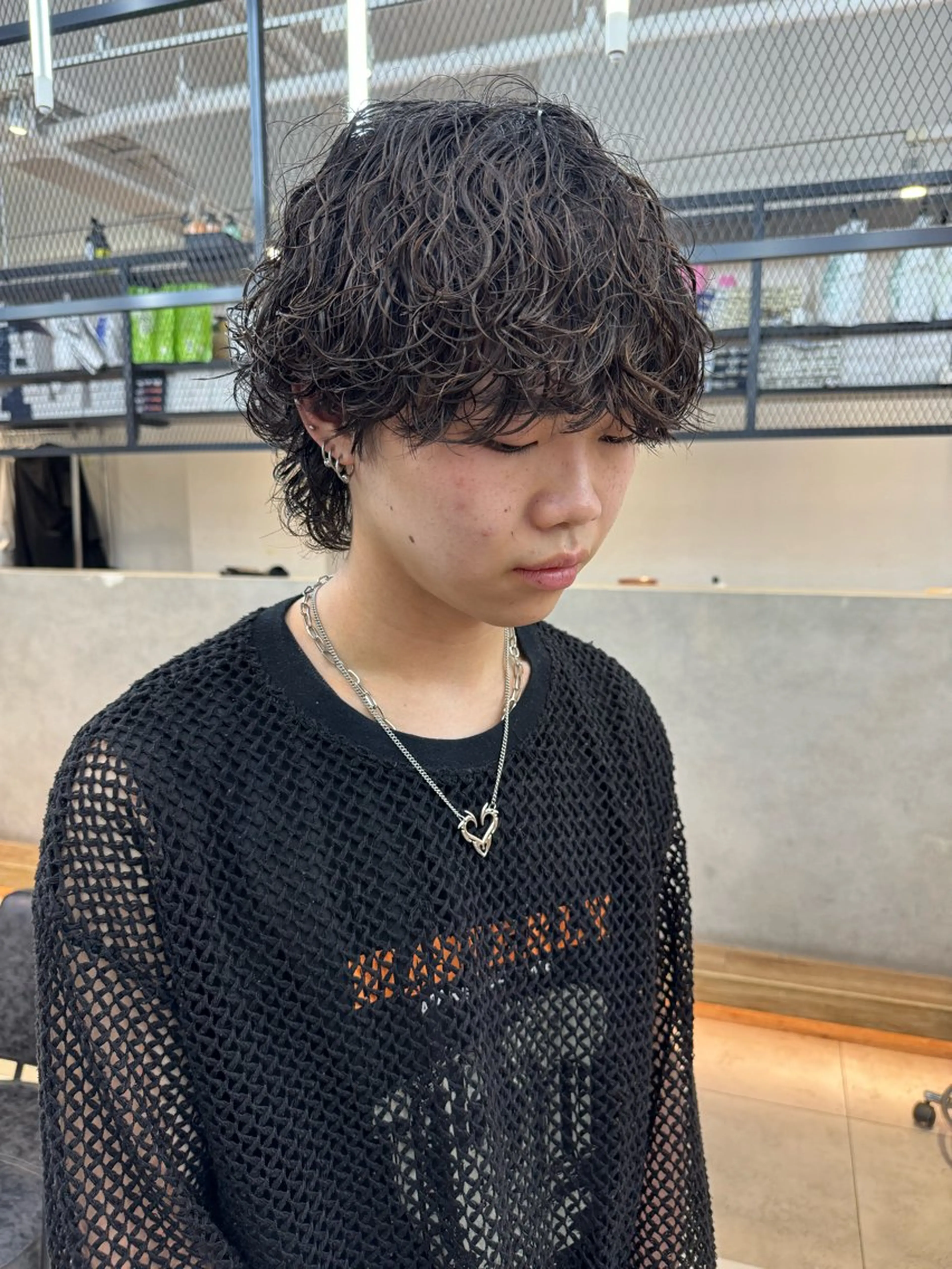 パーマ メンズ 新宿【メンズパーマ】 塩澤太一のヘアスタイル