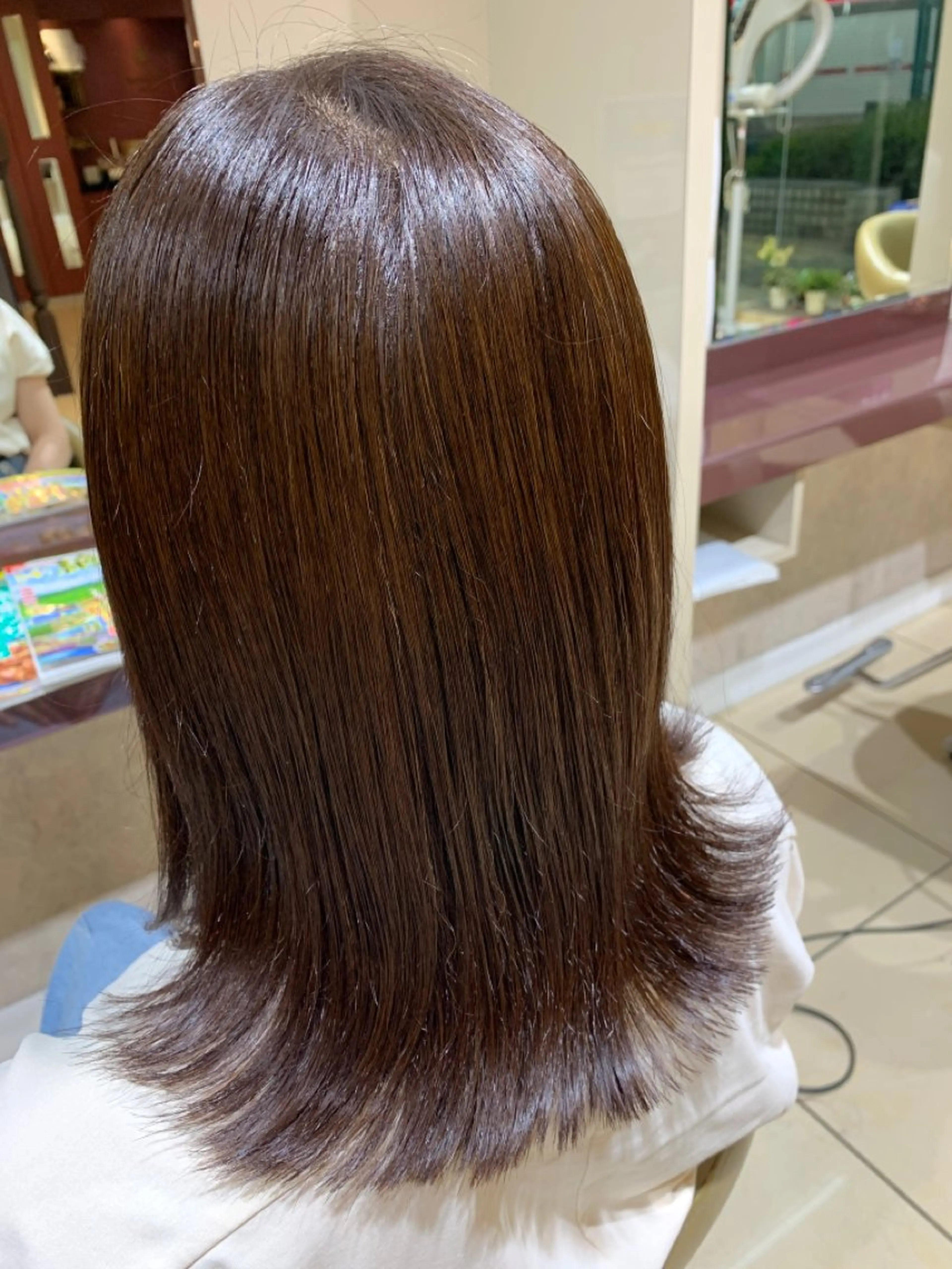 セミロング 大島 裕也のヘアスタイル