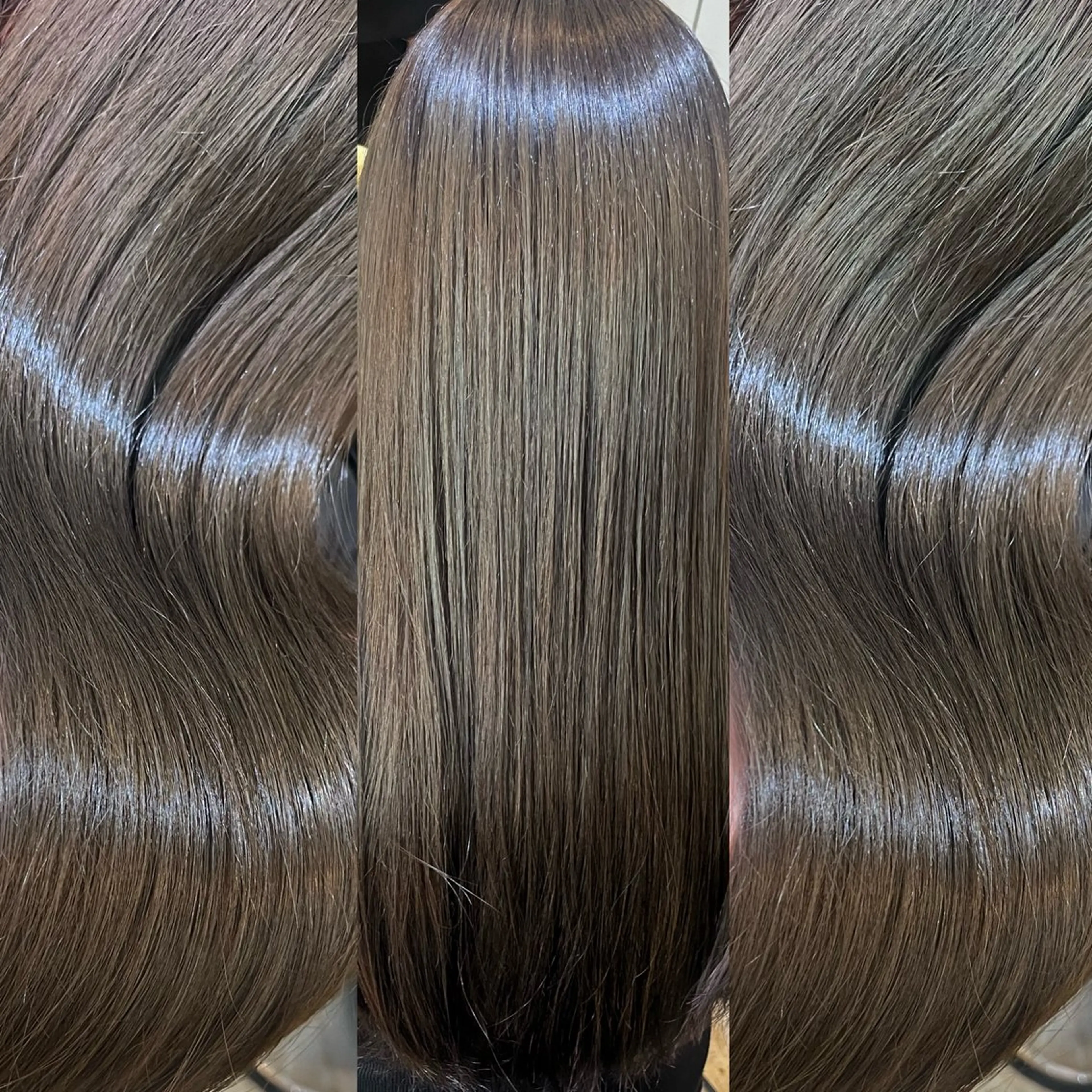 二ヶ月持つトリートメント🩵【カット＋艶カラー＋TOKIOトリートメント】🩵前処理ケアカラー&5steptrで髪質改善の写真