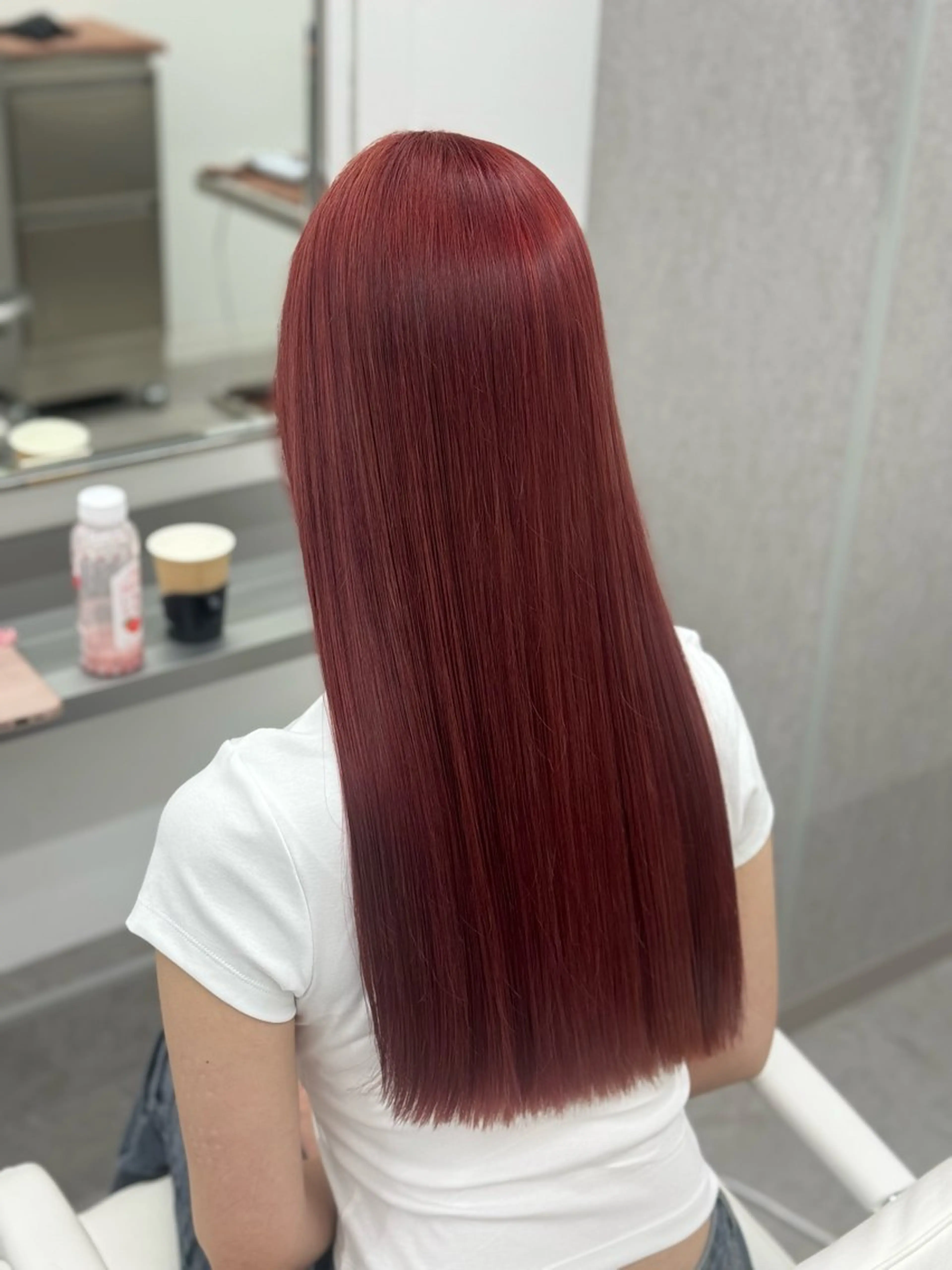 ロング カラー 🕯コバ/レイヤー/ 透明感/縮毛🕯のヘアスタイル