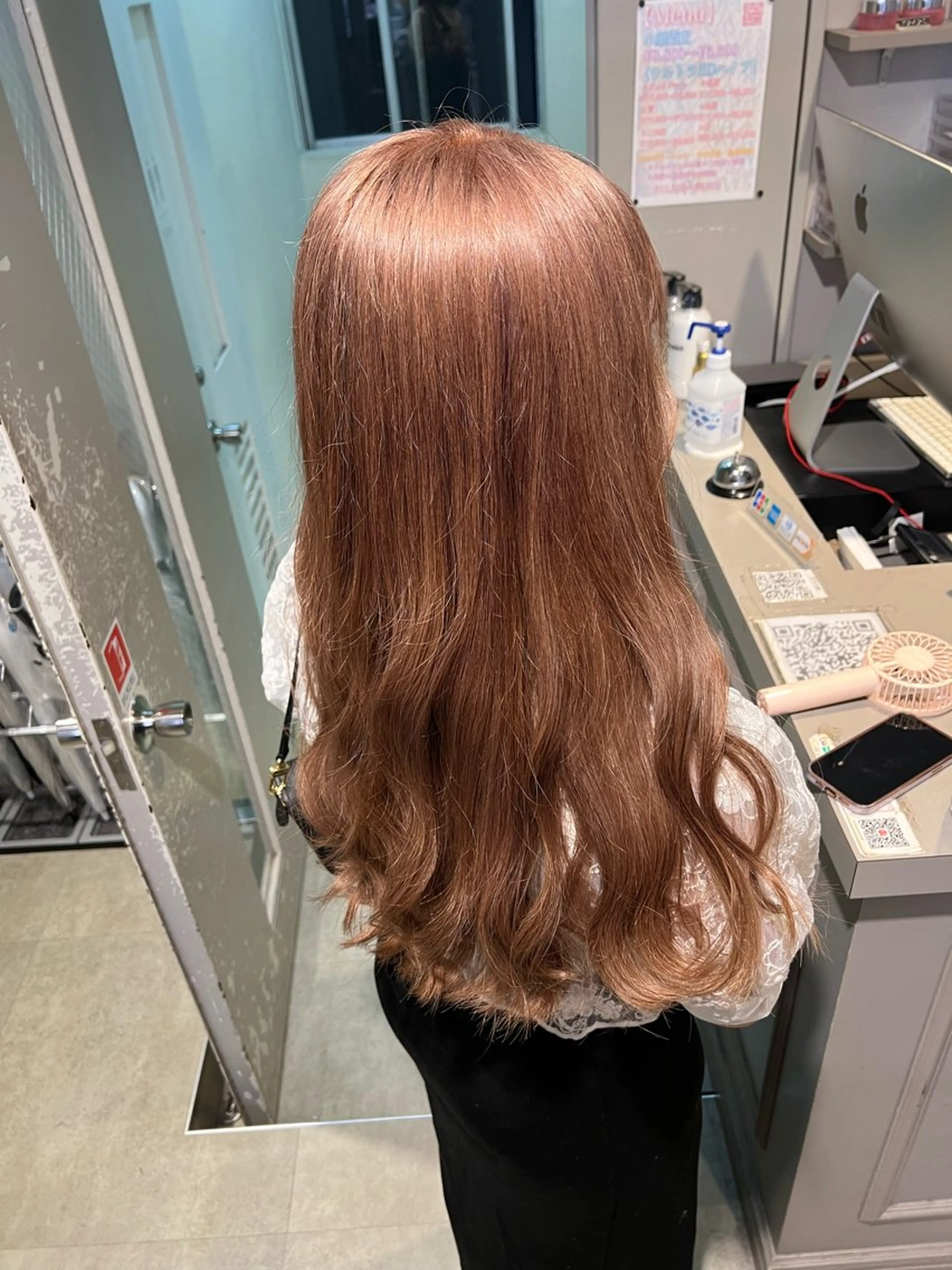 ロング カラー ヘアカラー 韓国レイヤーカット /REIのヘアスタイル