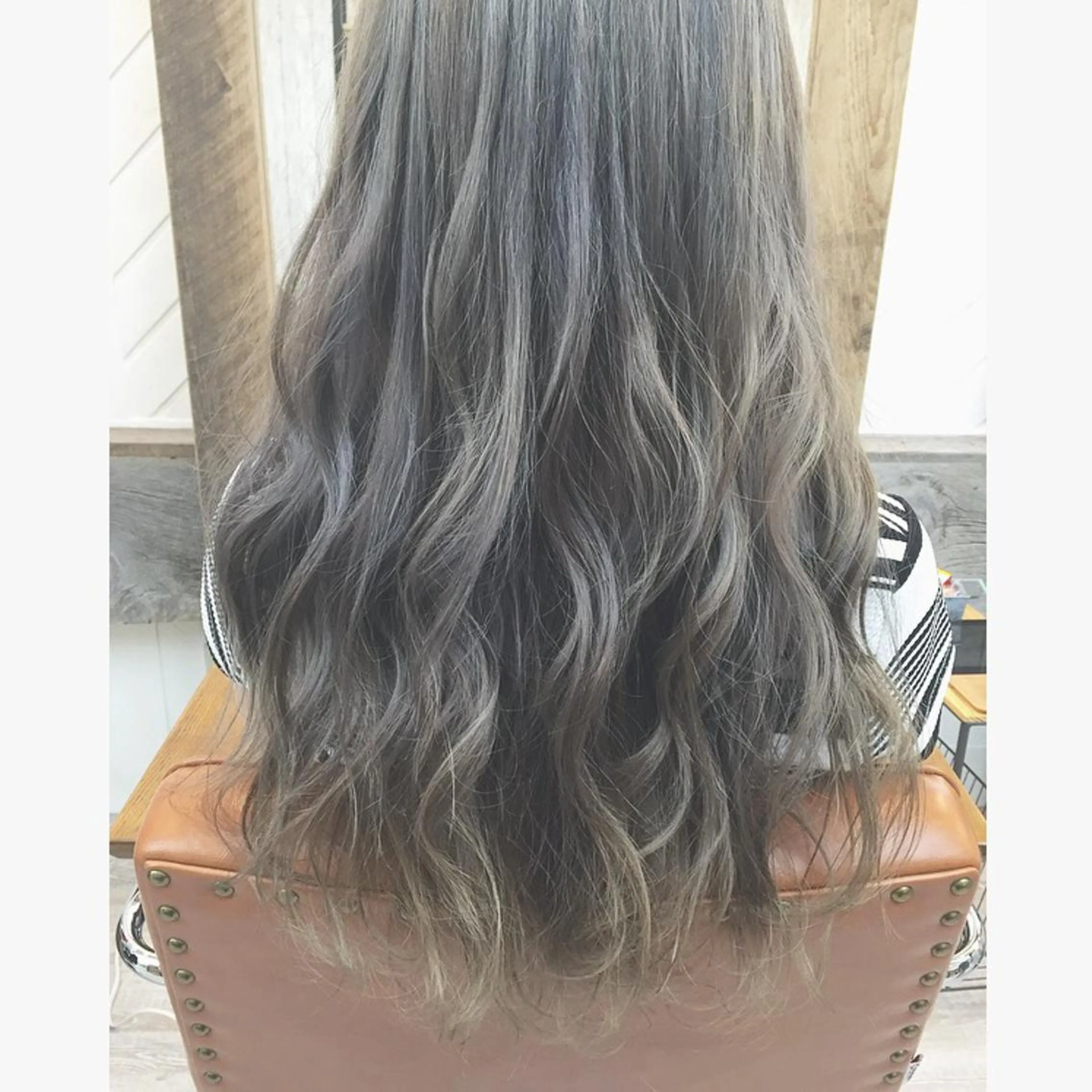 ロング カラー 前髪顔周り✂️店長 ❤️アマミヤ❤️のヘアスタイル