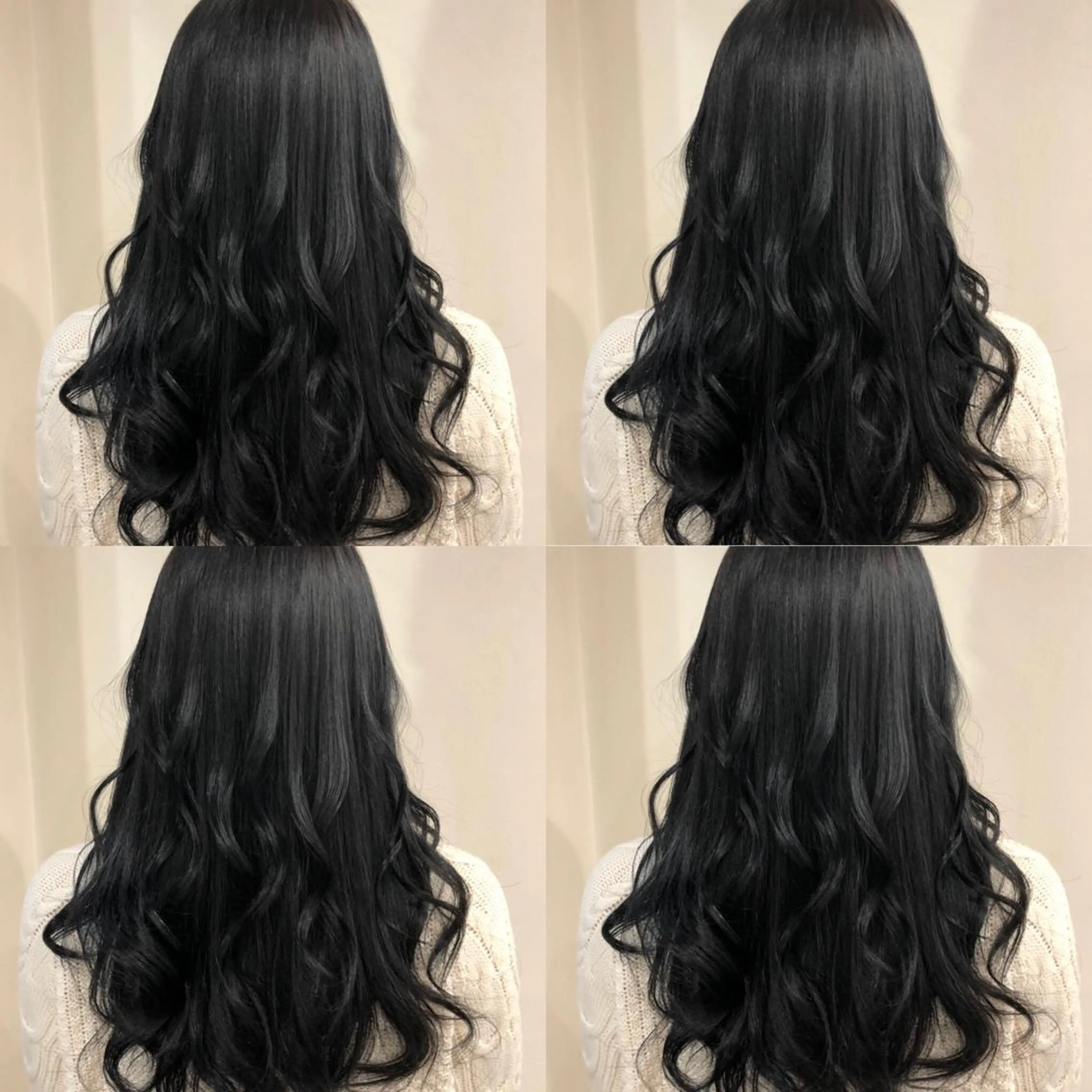 ロング カラー 黒髪 ナチュラルブラック 🌷MAYU 🌷のヘアスタイル