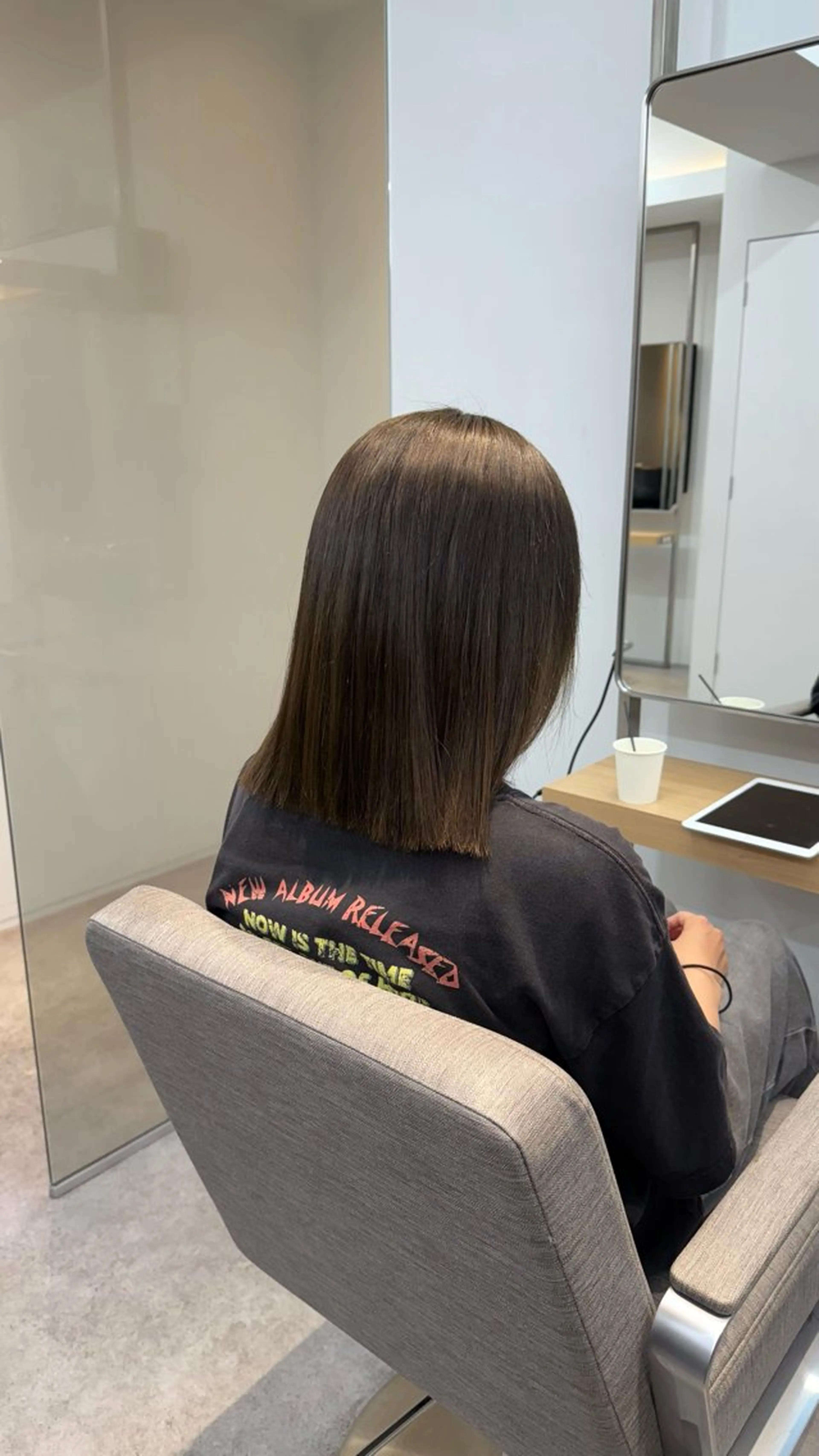 ミディアム ヘアカラー 横浜/髪質改善/ 艶髪/shoのヘアスタイル