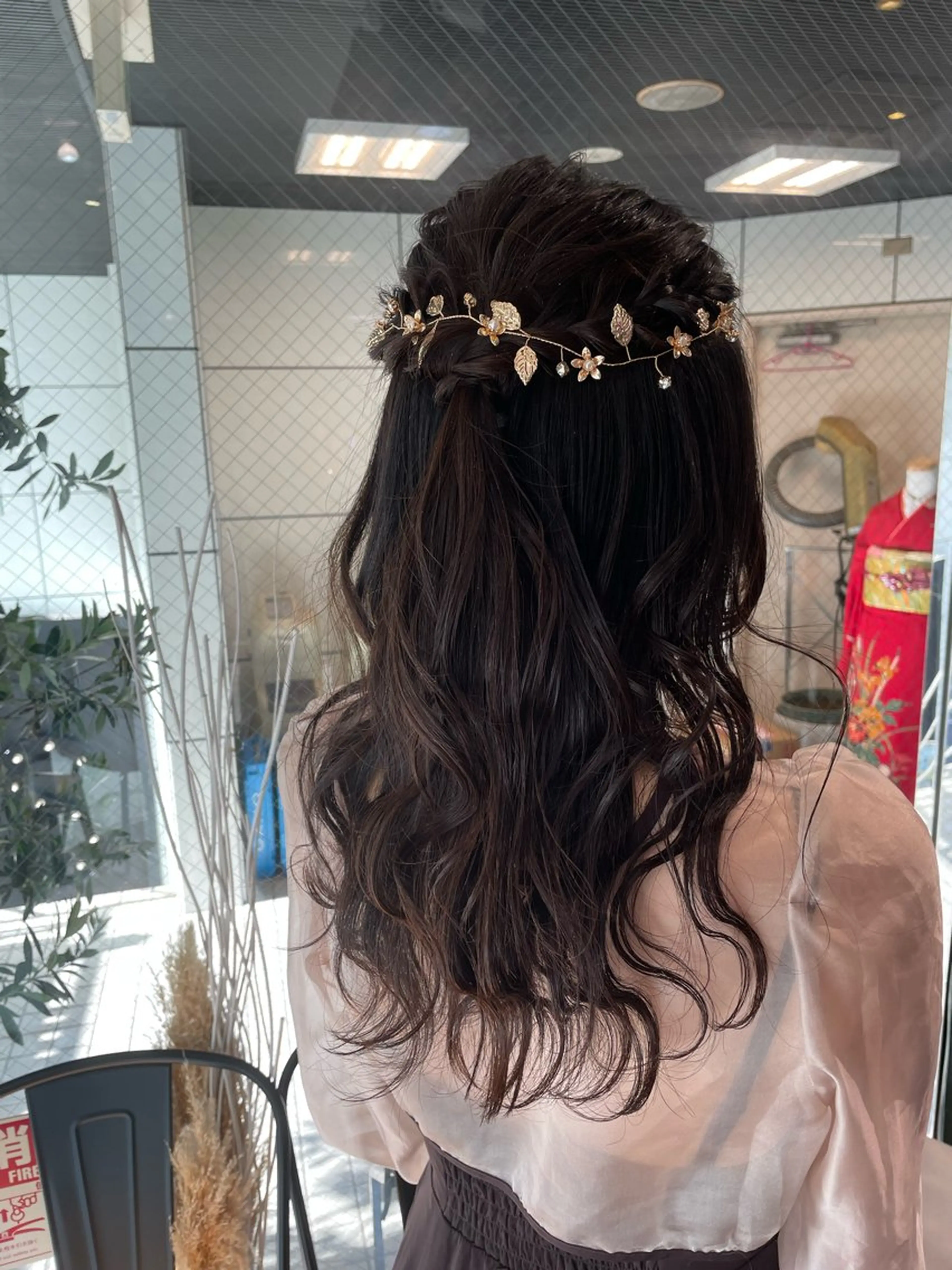 卒業式後ヘアアレンジ‎🤍の写真