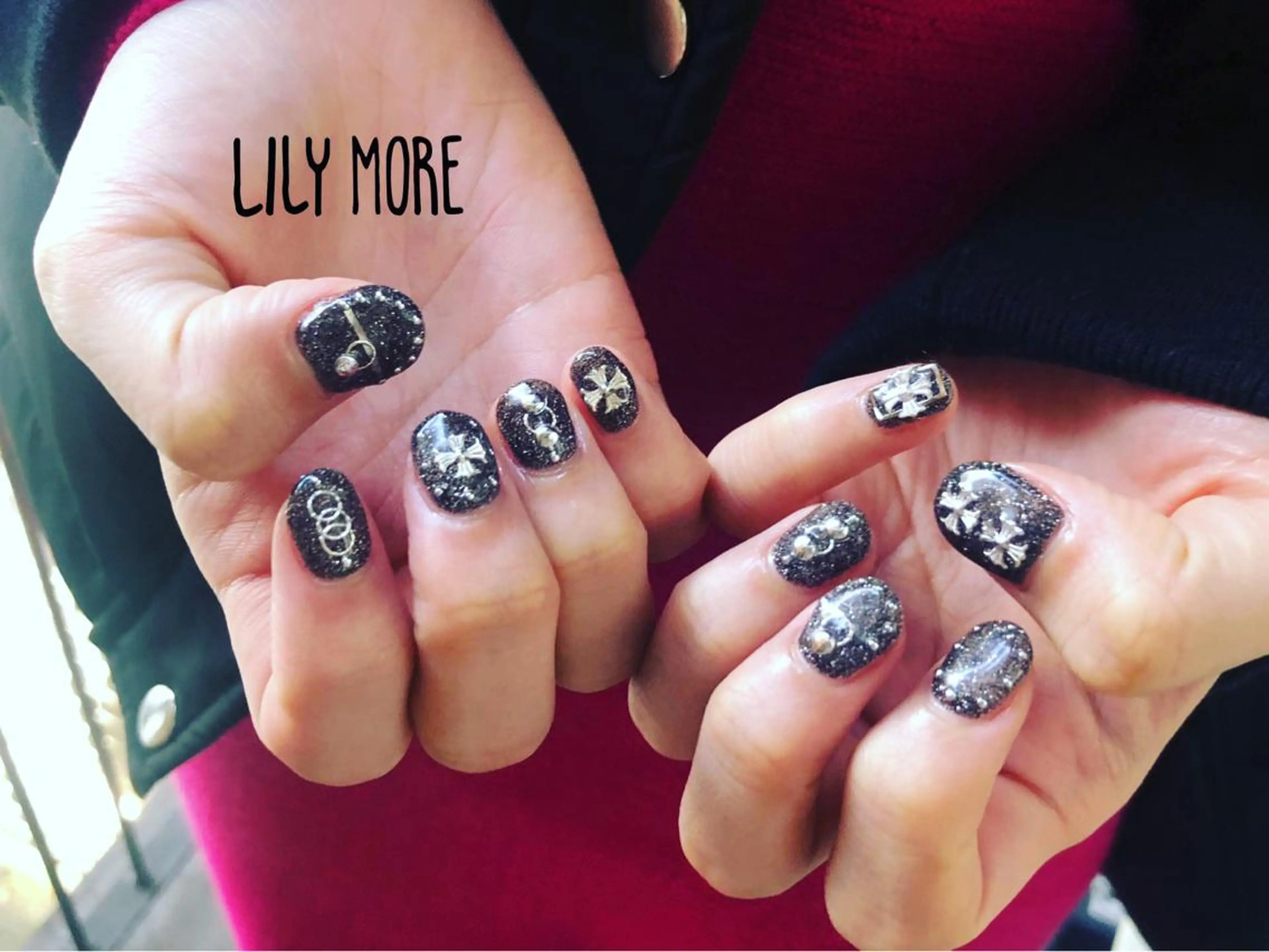 ネイル ラメ(グリッター) Lily closetのネイルデザイン