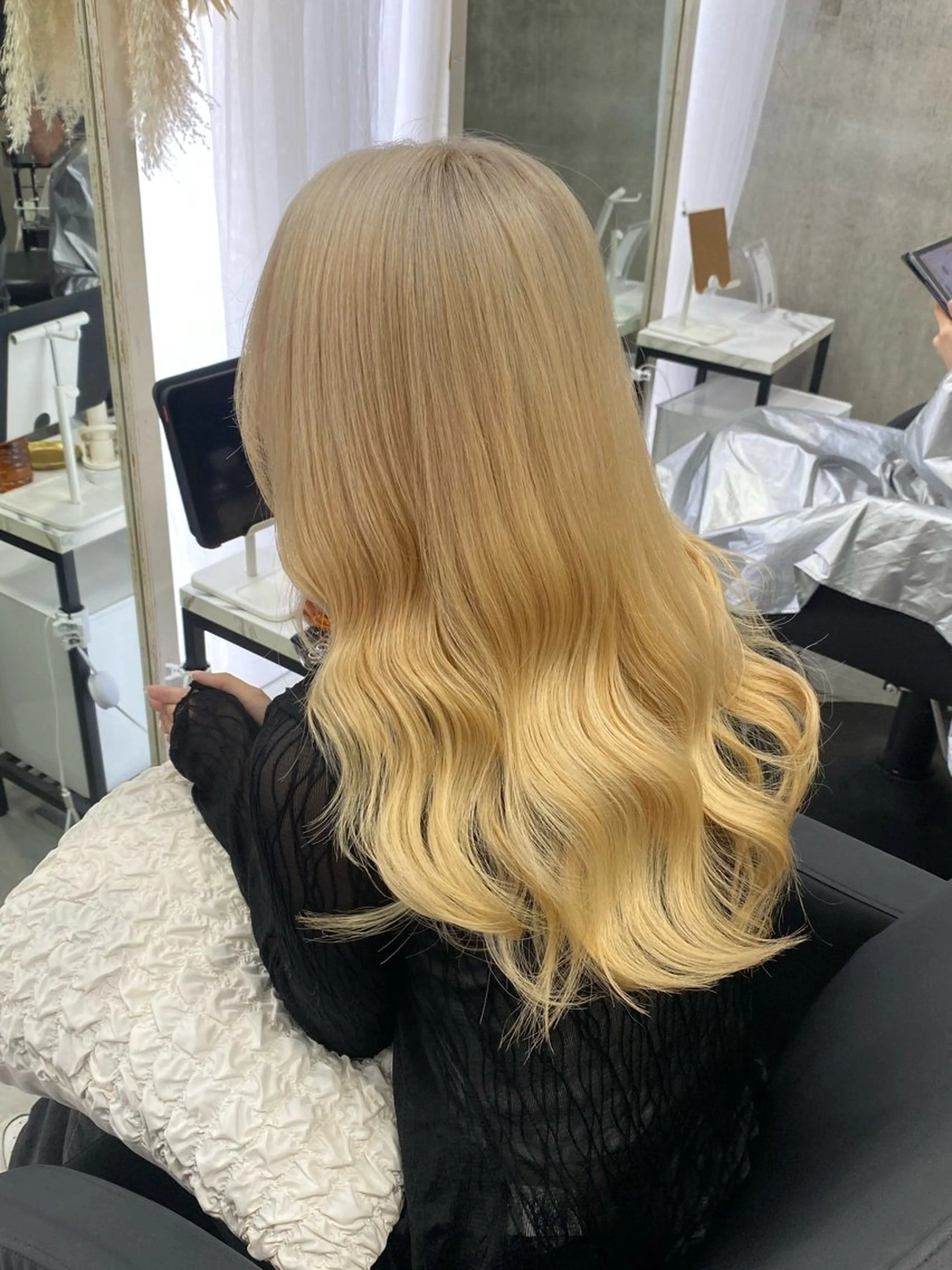 ケアフルブリーチ＋フルカラー＋バイカルテトリートメント‪ꔛ‬♡‪♥の写真