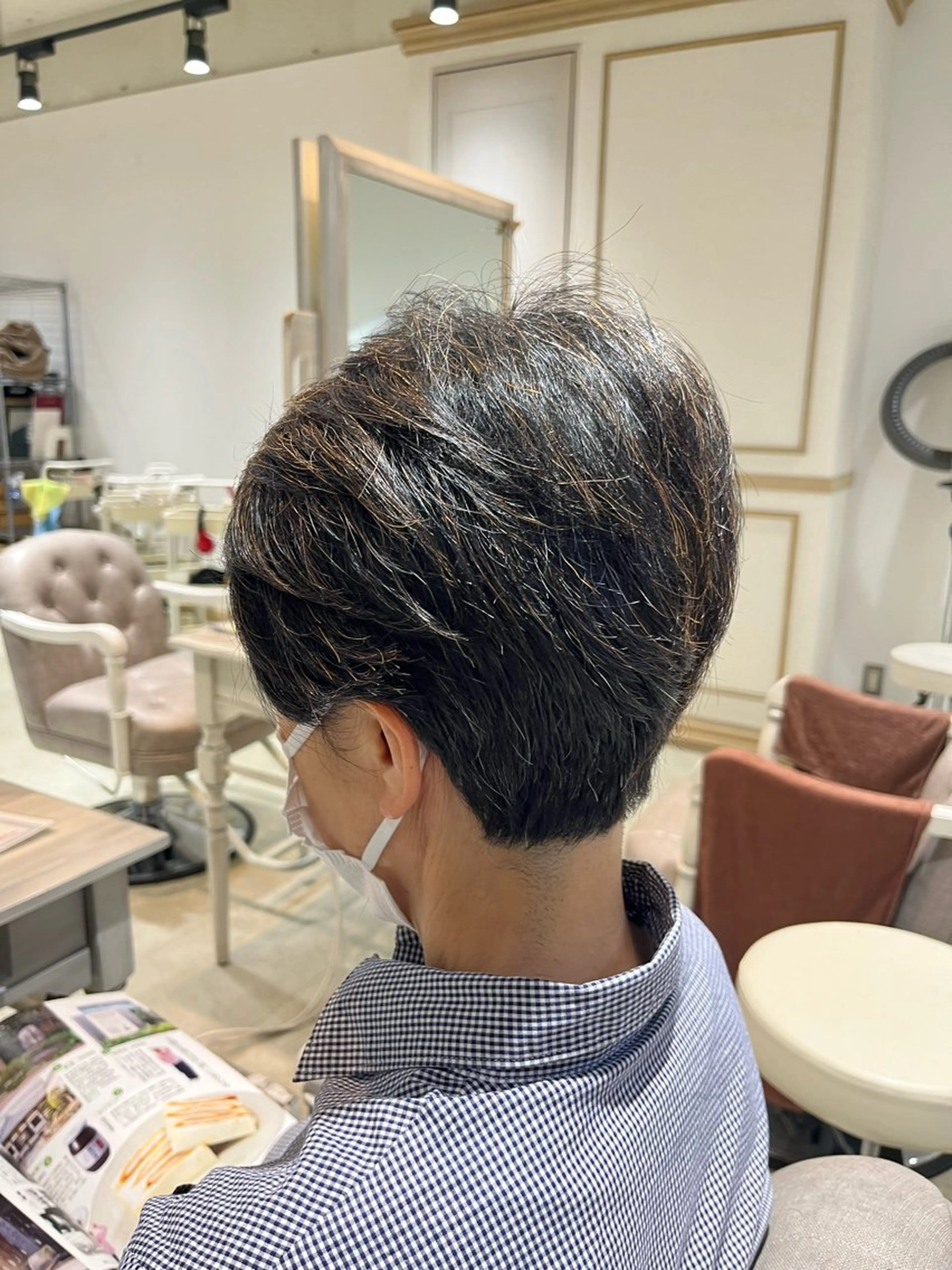 ショート 上ヶ原 かなたのヘアスタイル