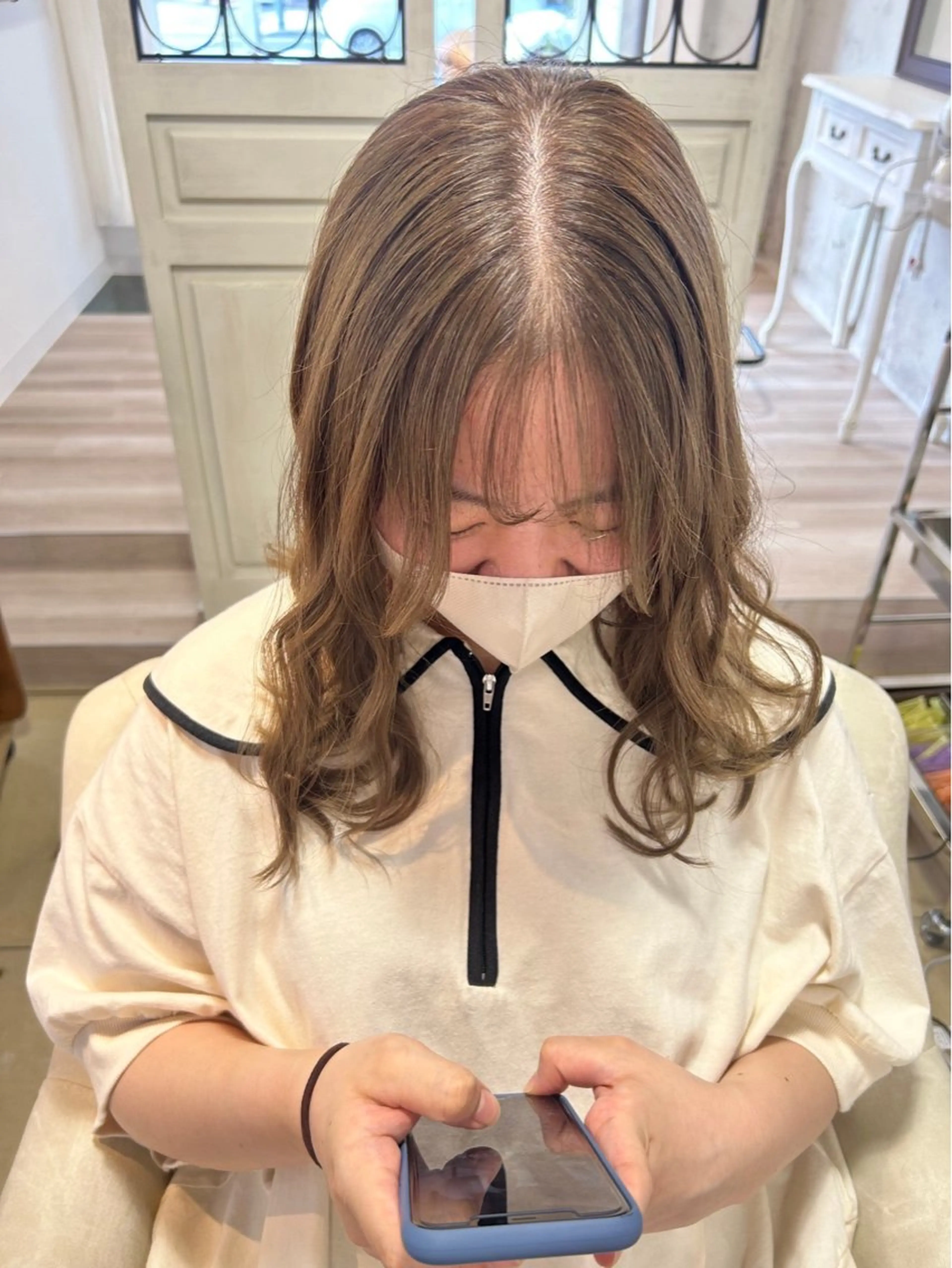 ‎『ダメージレストリートメント』🤍🫧艶カラー➕クイックトリートメント☁🫧🤍の写真