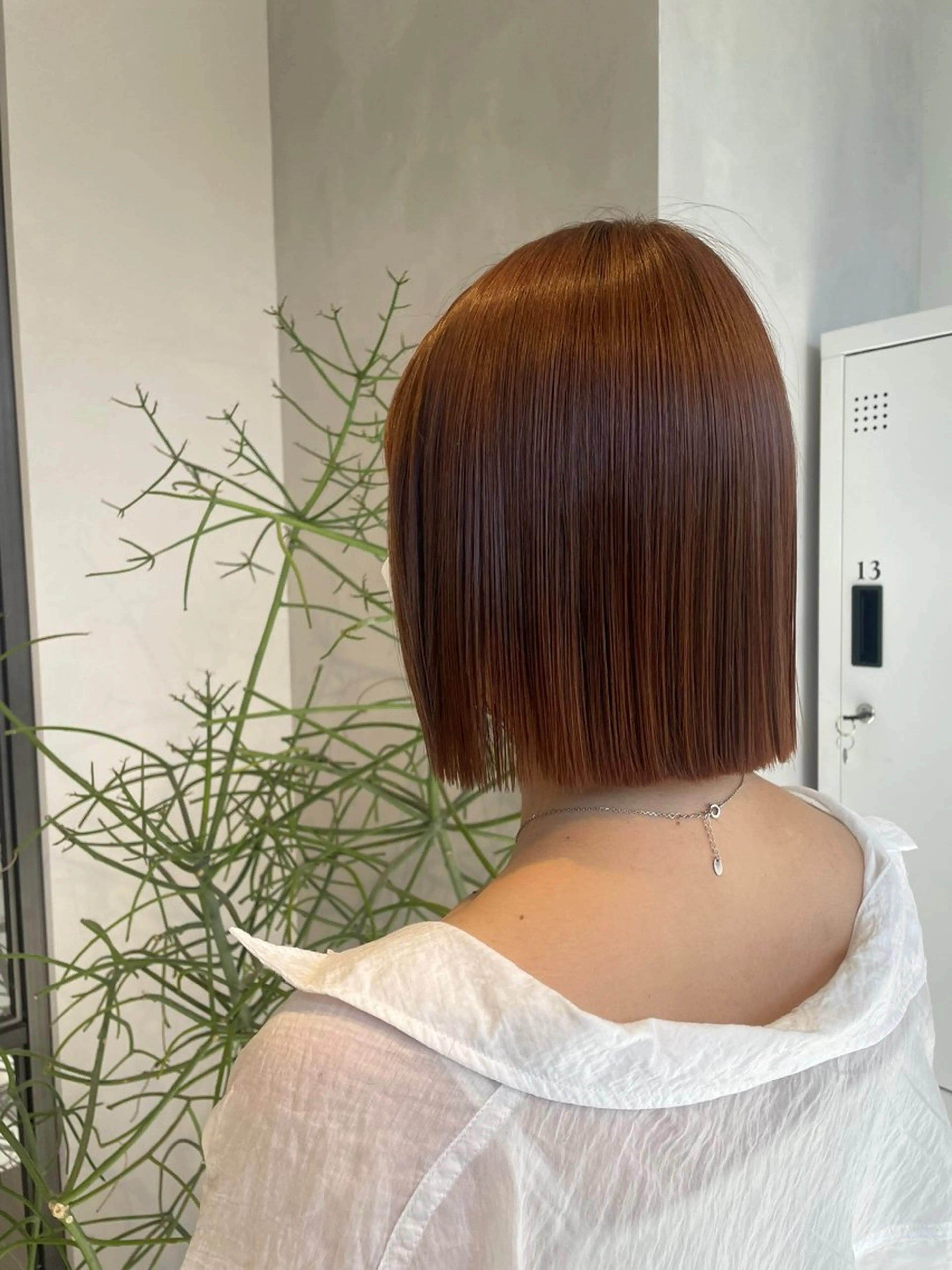 ショート カラー カット ヘアカラー 渋谷レイヤーカット/ 暖色艶カラー🩵高橋のヘアスタイル