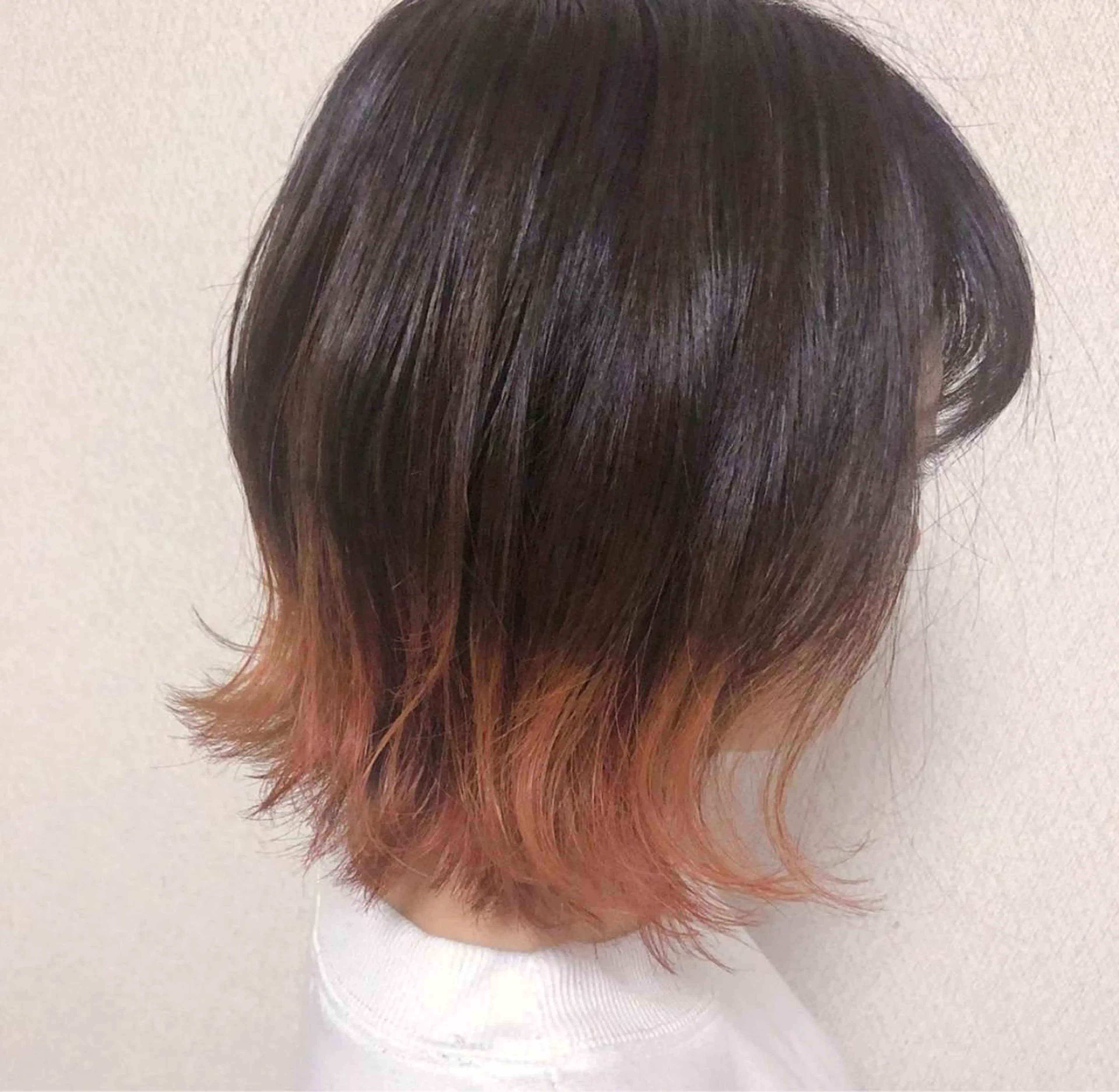 ミディアム カラー ケアブリーチ /髪質 改善/古橋圭史郎のヘアスタイル