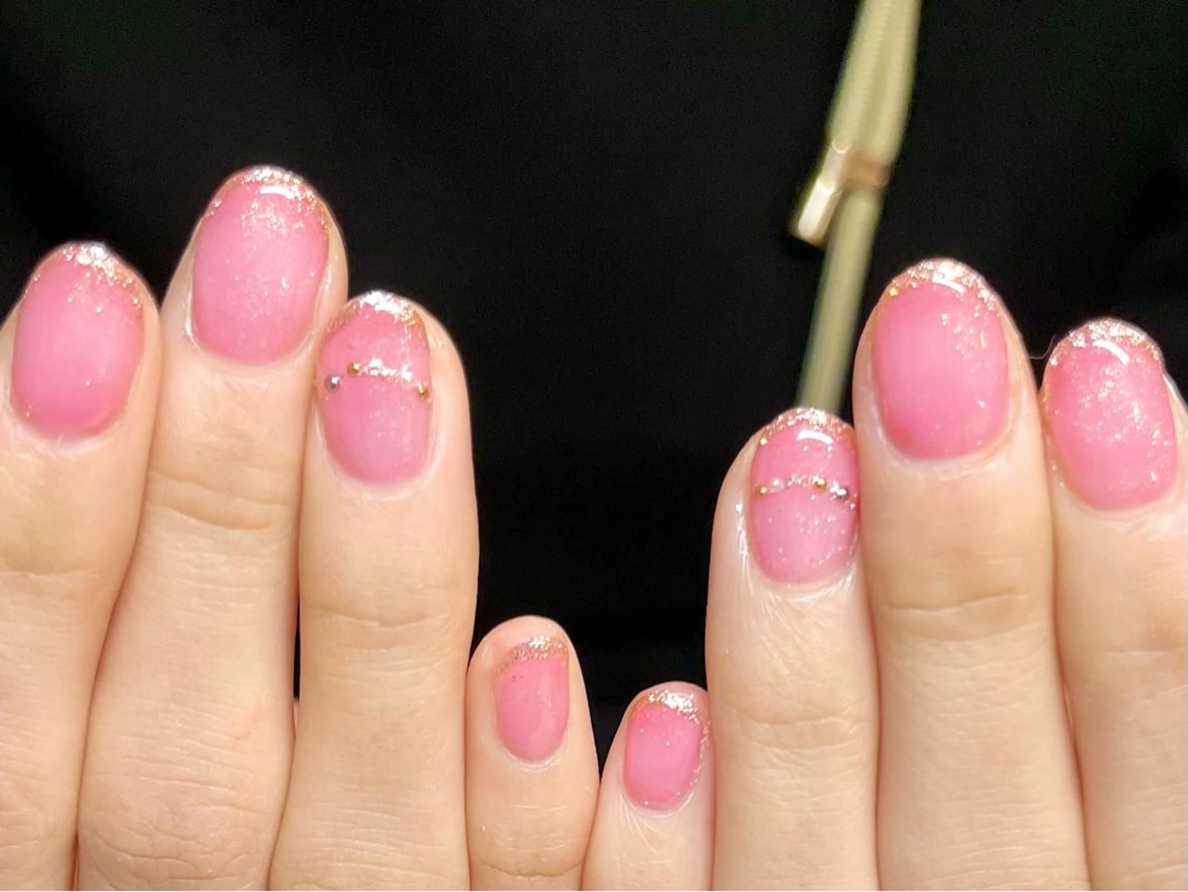 ショート カラー ネイル アートネイル オフィスネイル ワンカラーネイル ショートネイル ネイルサロン　リリーブランシュ所属・森 瑞紀のネイルデザイン