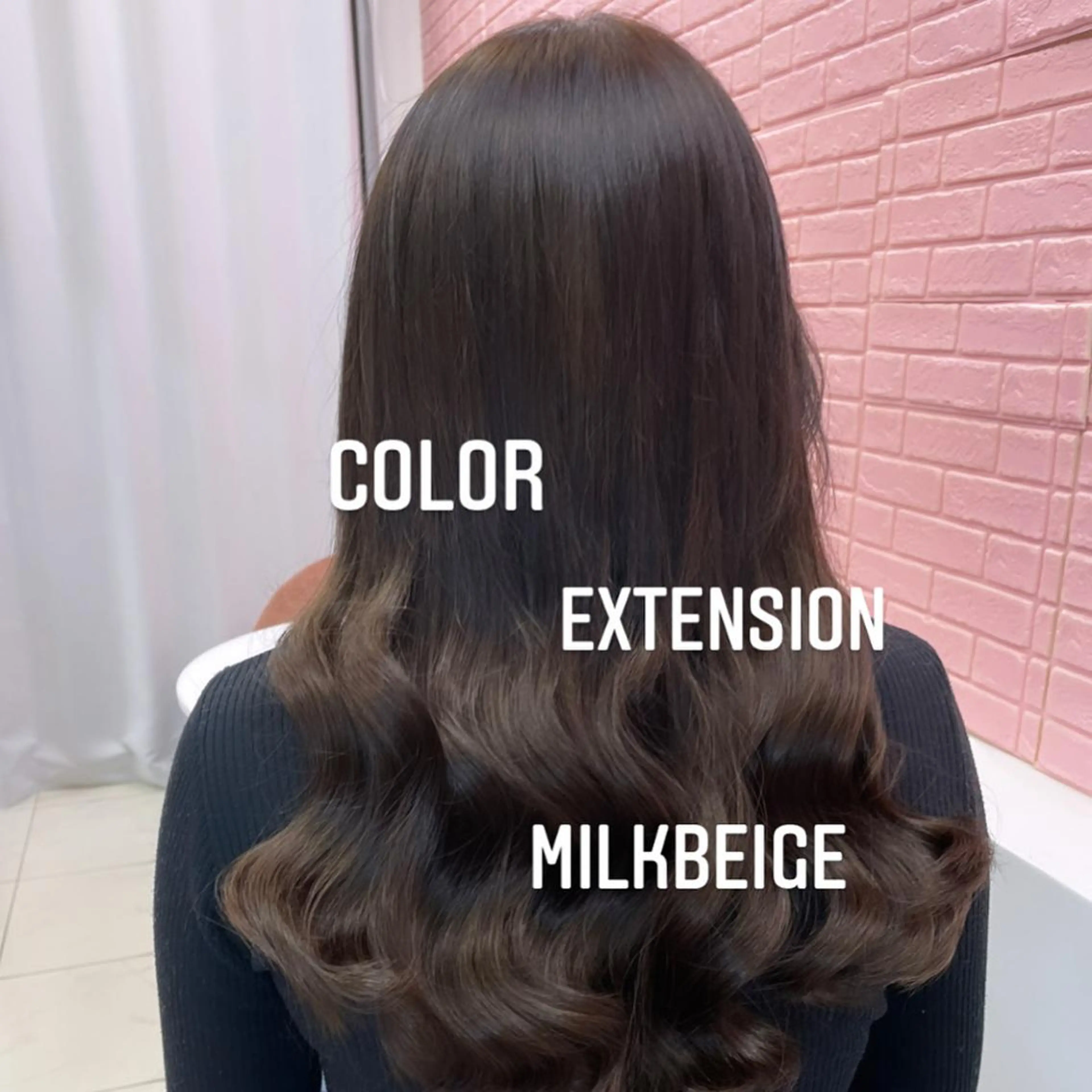 ロング カラー ヘアカラー エクステ エクステ🩵ブリーチ 韓国ヘア🩵KAEのヘアスタイル