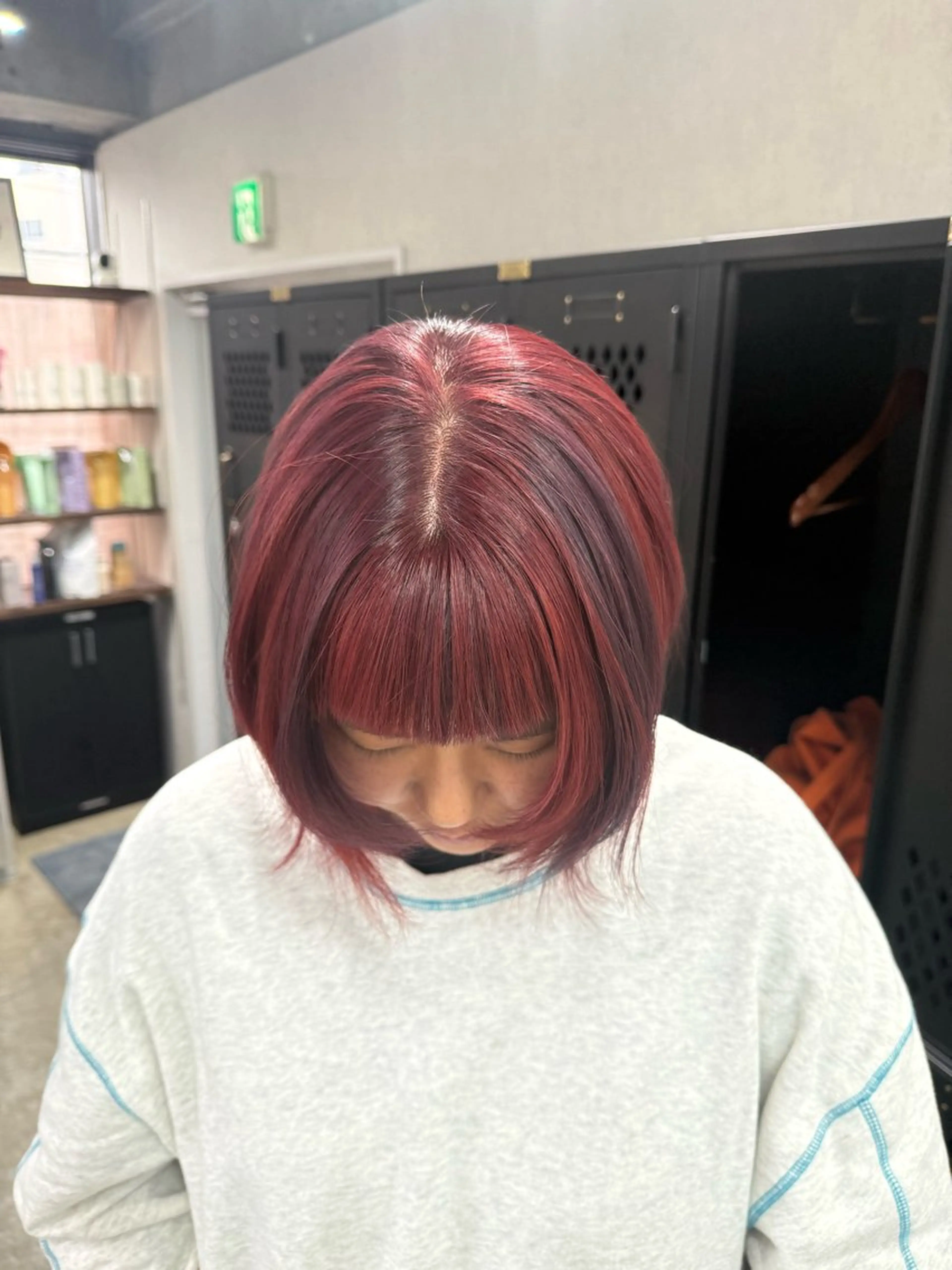 カラー ヘアカラー ルシ🌈/ハイトーン デザインカラー/町田のヘアスタイル