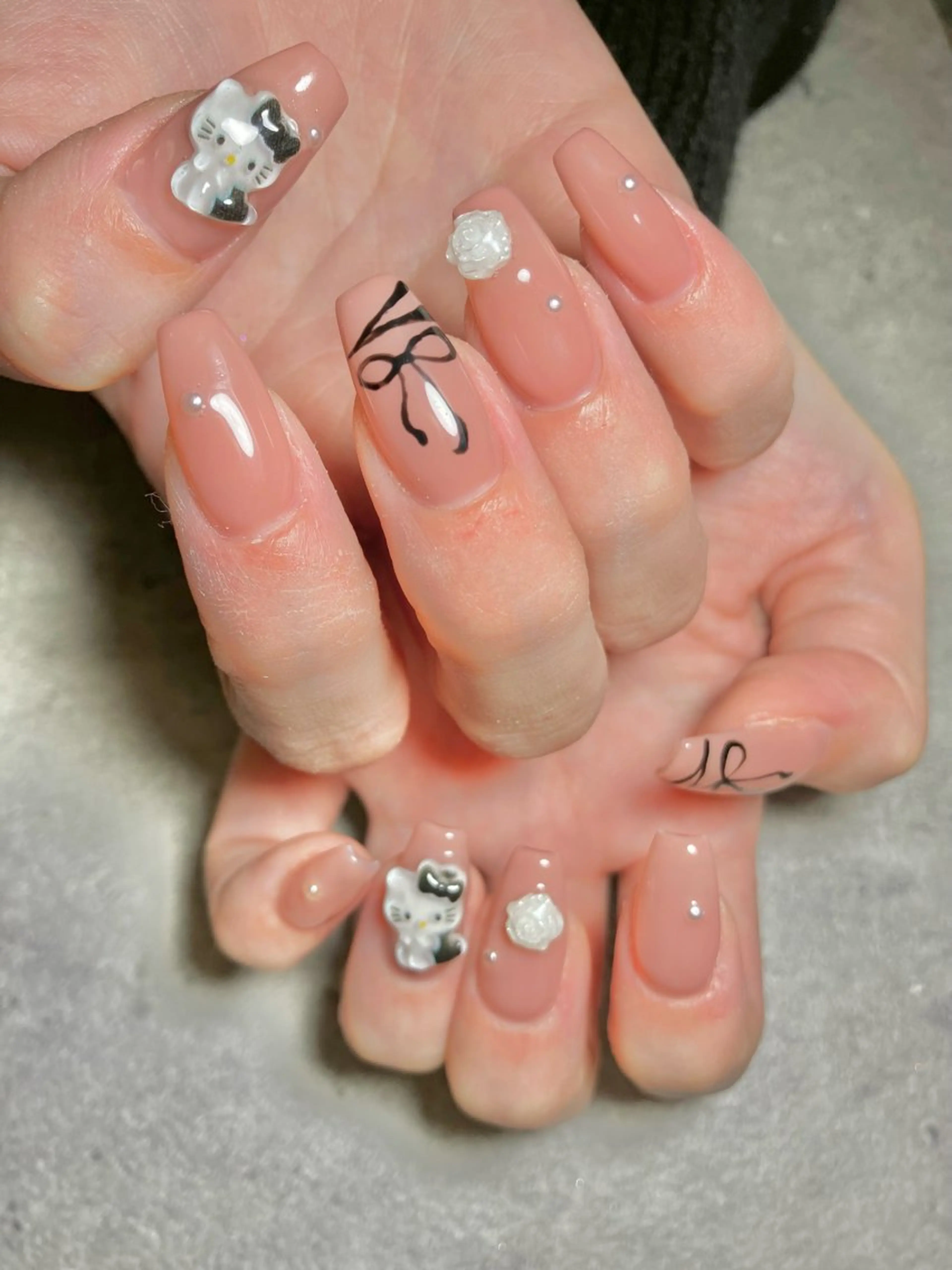 ネイル ハンドネイル Liennail 持込デザインやり放題のネイルデザイン