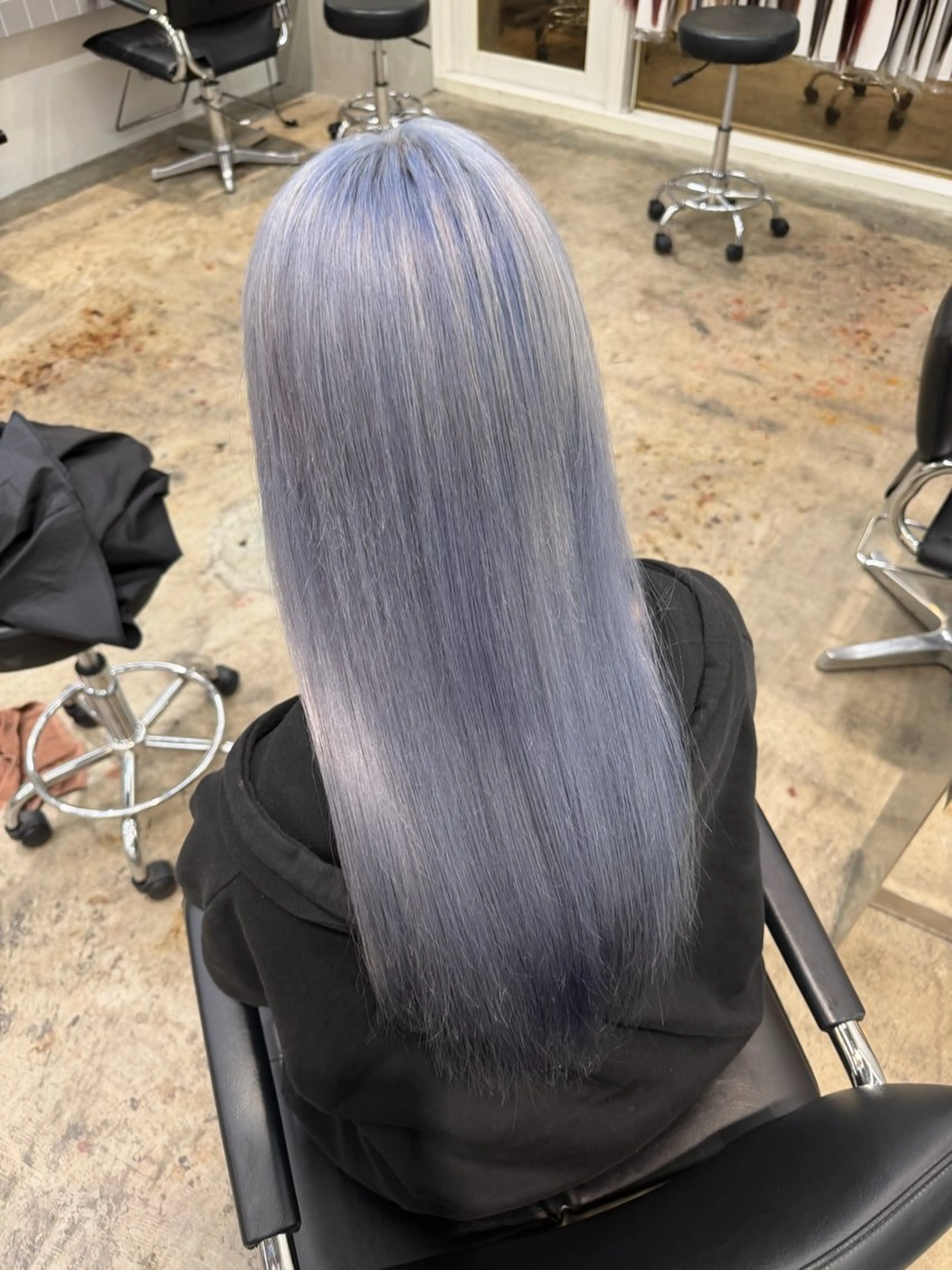 カラー ハイトーン/ブリーチ /ウルフ/しゅーたのヘアスタイル